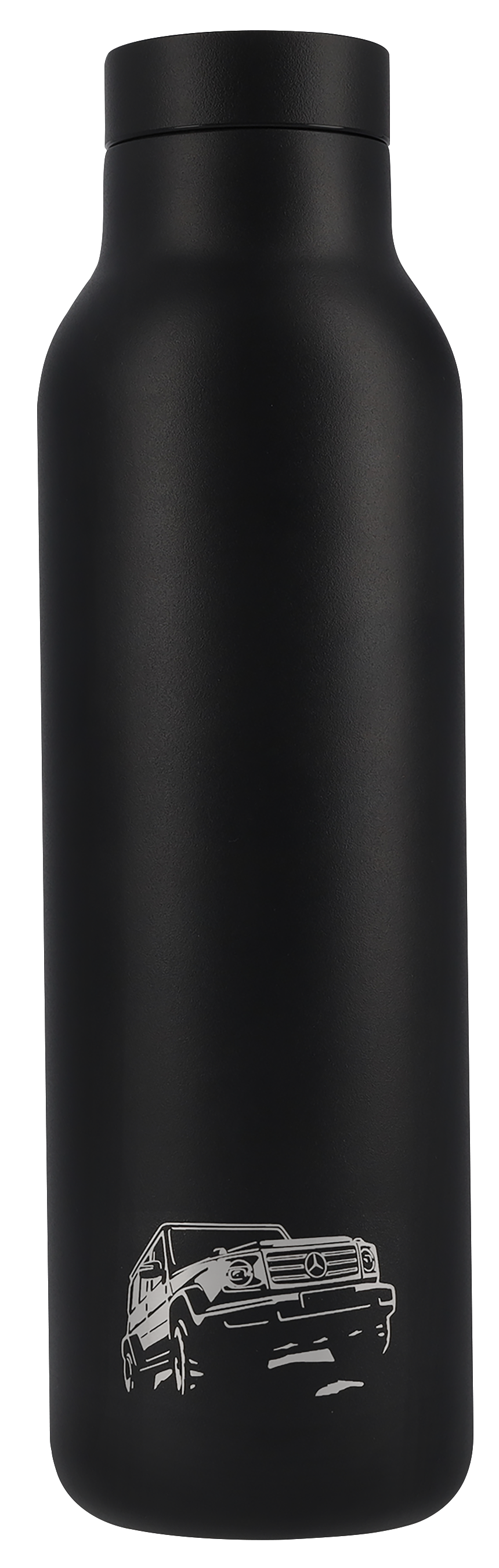 Trinkflasche, G-Klasse - schwarz, Edelstahl / Polypropylen, eva solo, 700 ml Trinkflasche, G-Klasse - schwarz, Edelstahl / Polypropylen, eva solo, 700 ml