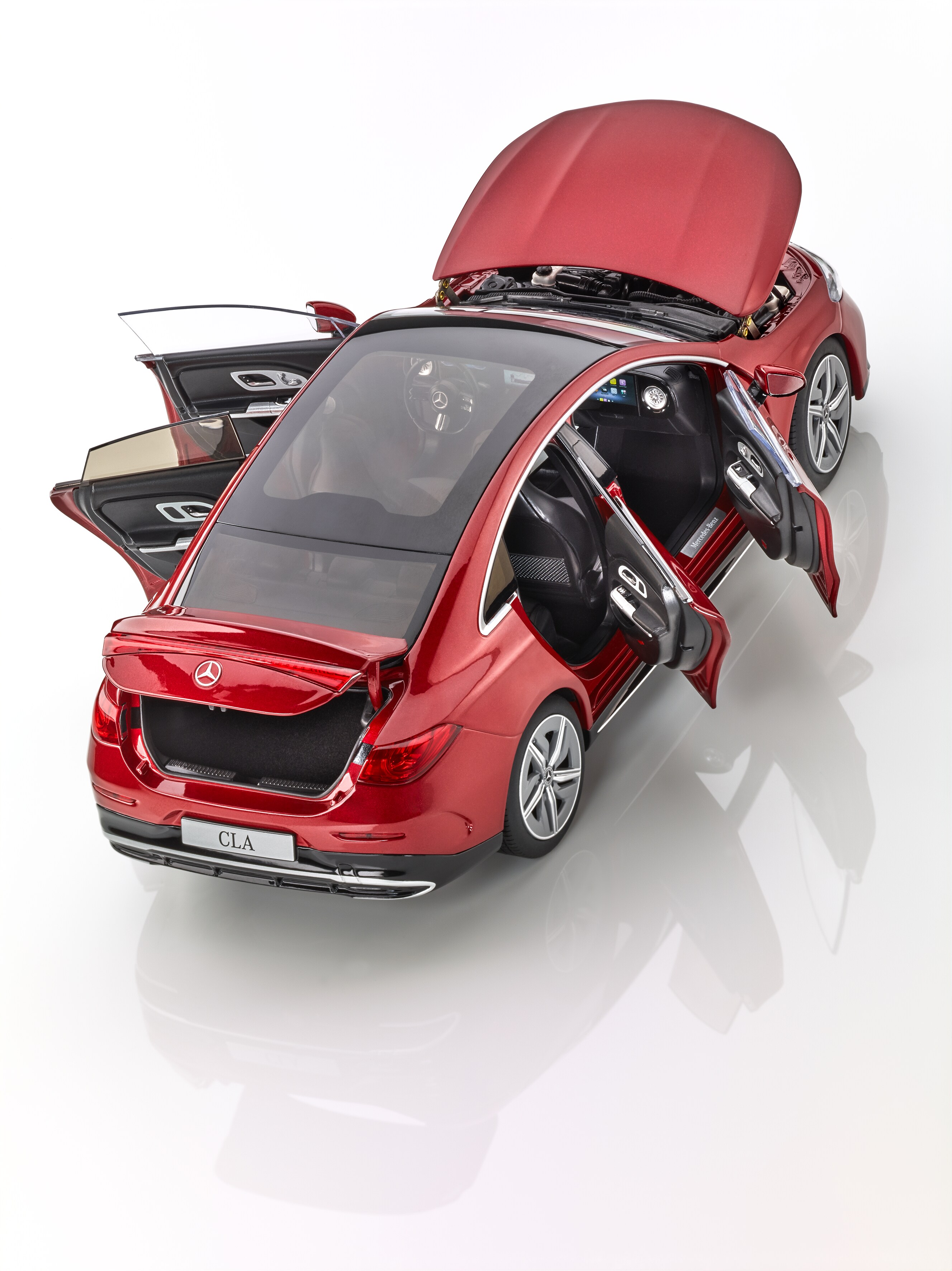 CLA Coupé, C178 - MANUFAKTUR patagonienrot metallic, NZG, 1:18 CLA Coupé, C178 - MANUFAKTUR patagonienrot metallic, NZG, 1:18