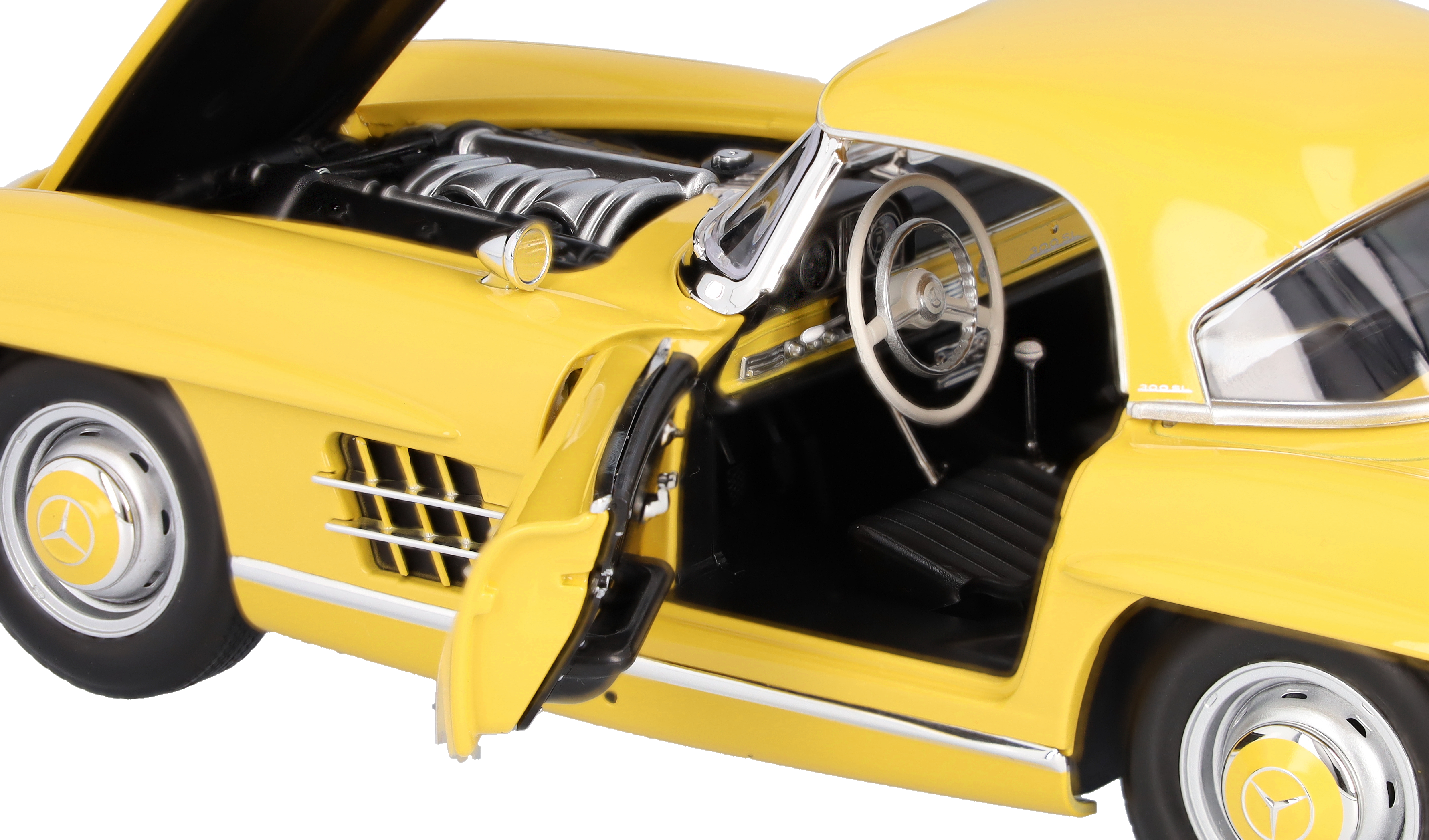300 SL Roadster W 198 II (1957-1963) - sonnengelb, Norev, 1:18 300 SL Roadster W 198 II (1957-1963) - sonnengelb, Norev, 1:18