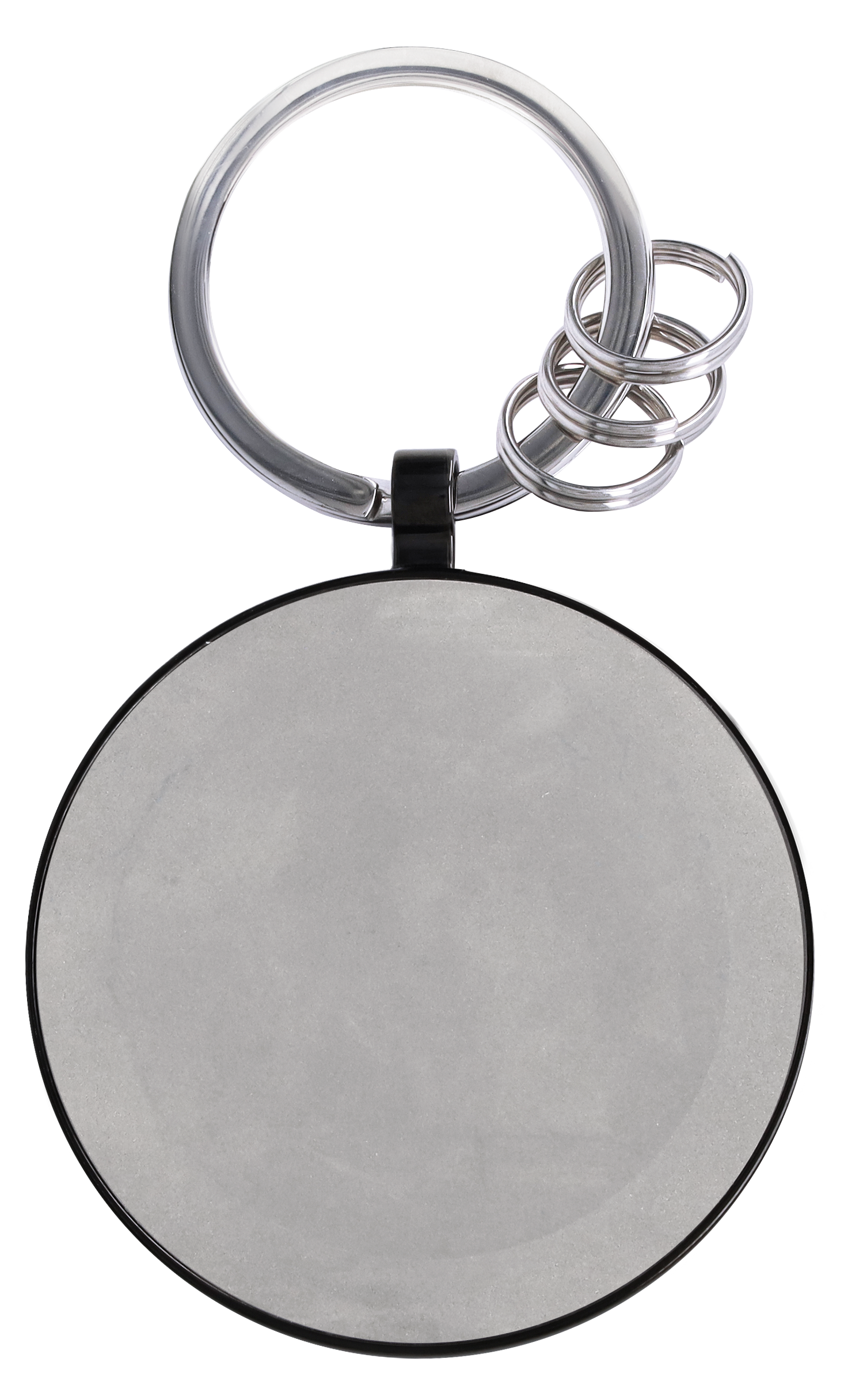 Schlüsselanhänger, G-Klasse, Ersatzradkasten - schwarz / silberfarben, Edelstahl, PVD beschichtet