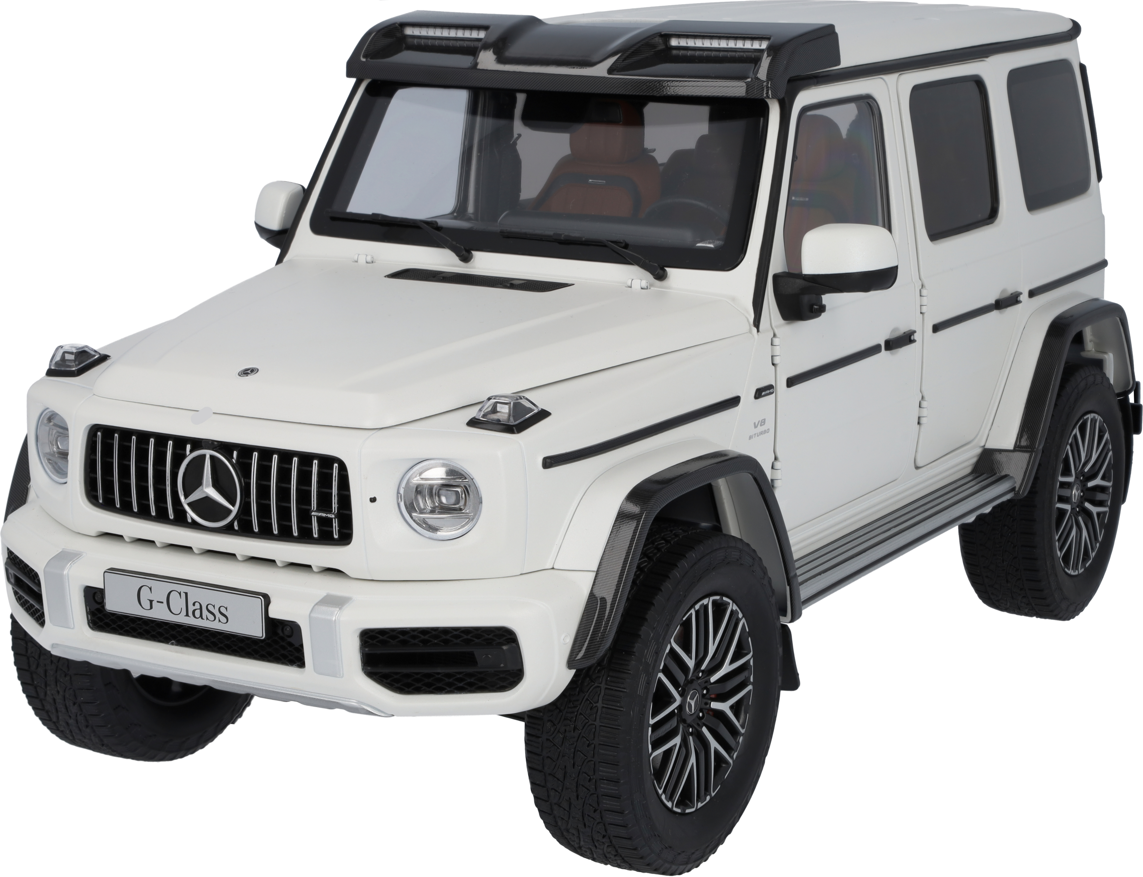 Mercedes-AMG G 63 4x4², W463 - G manufaktur opalithweiß magno, NZG, 1:12 Mercedes-AMG G 63 4x4², W463 - G manufaktur opalithweiß magno, NZG, 1:12