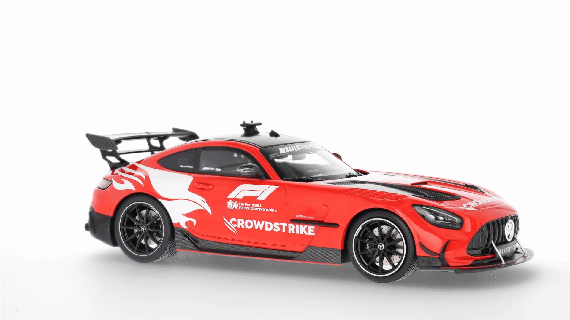 Mercedes-AMG GT Black Series, Safety Car Formula 1 - rot, Minichamps, 1:18
