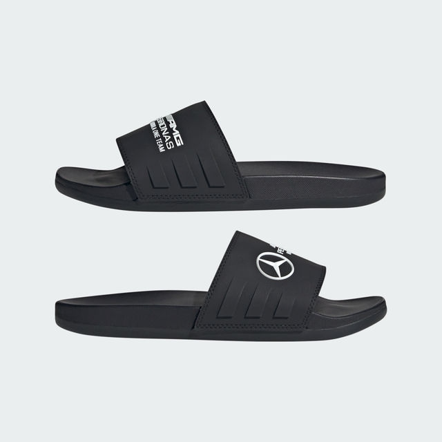 Badelatschen, Adilette comfort, Mercedes-AMG F1 - schwarz, 7, adidas Badelatschen, Adilette comfort, Mercedes-AMG F1 - schwarz, 7, adidas