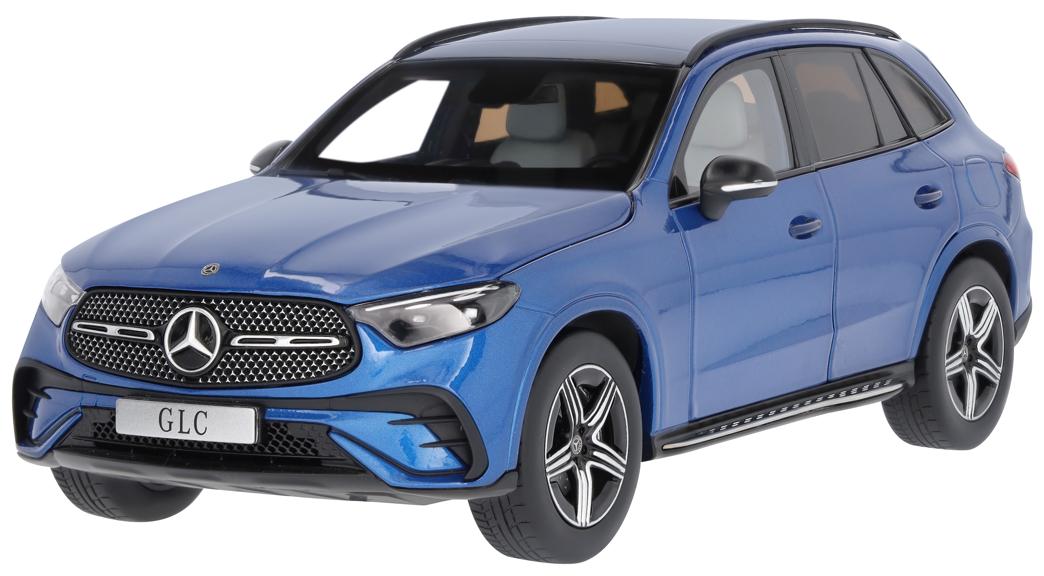 GLC, AMG Line, X254 - spektralblau, iScale, 1:18