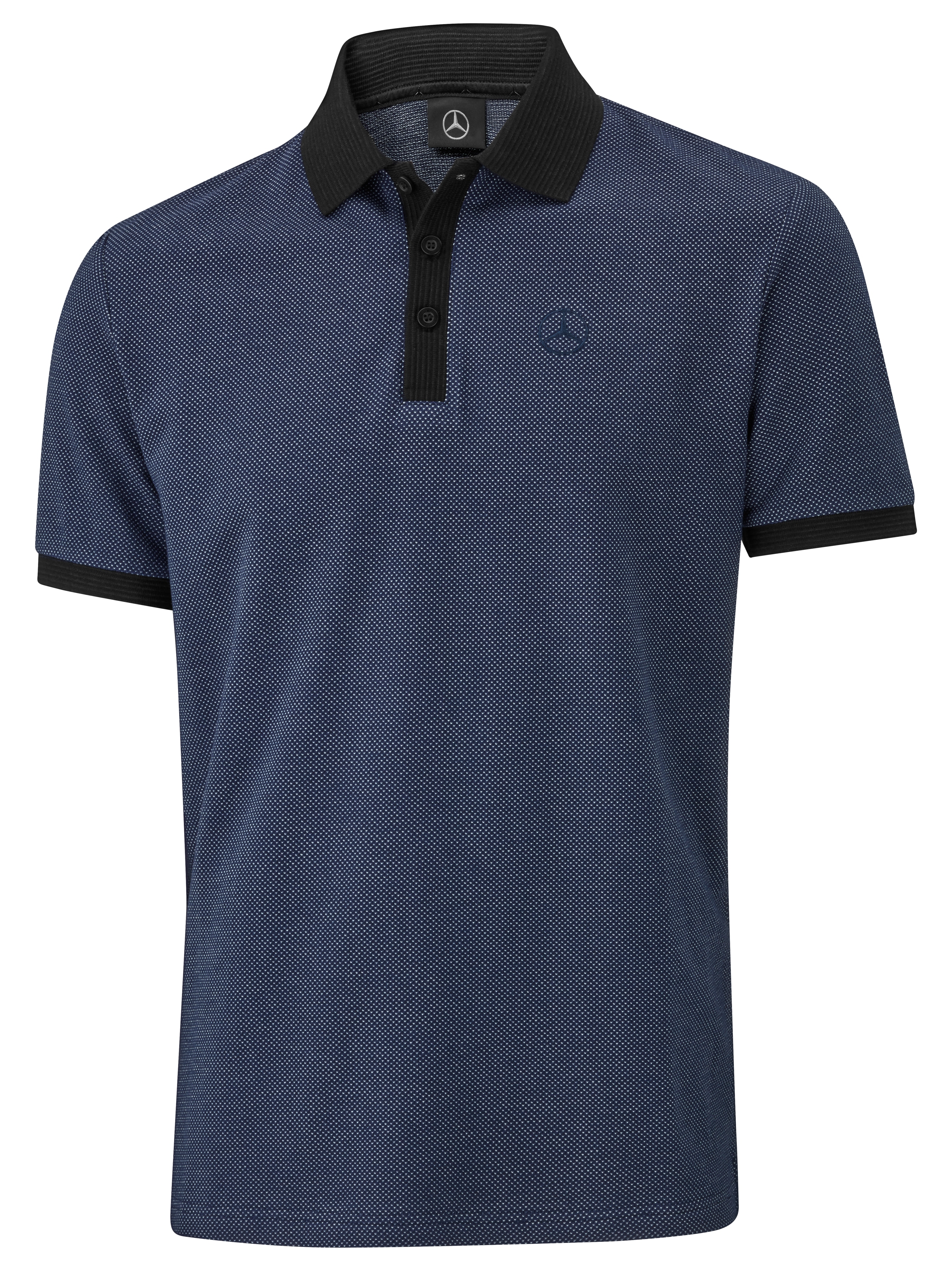 Poloshirt Herren - dunkelblau, S