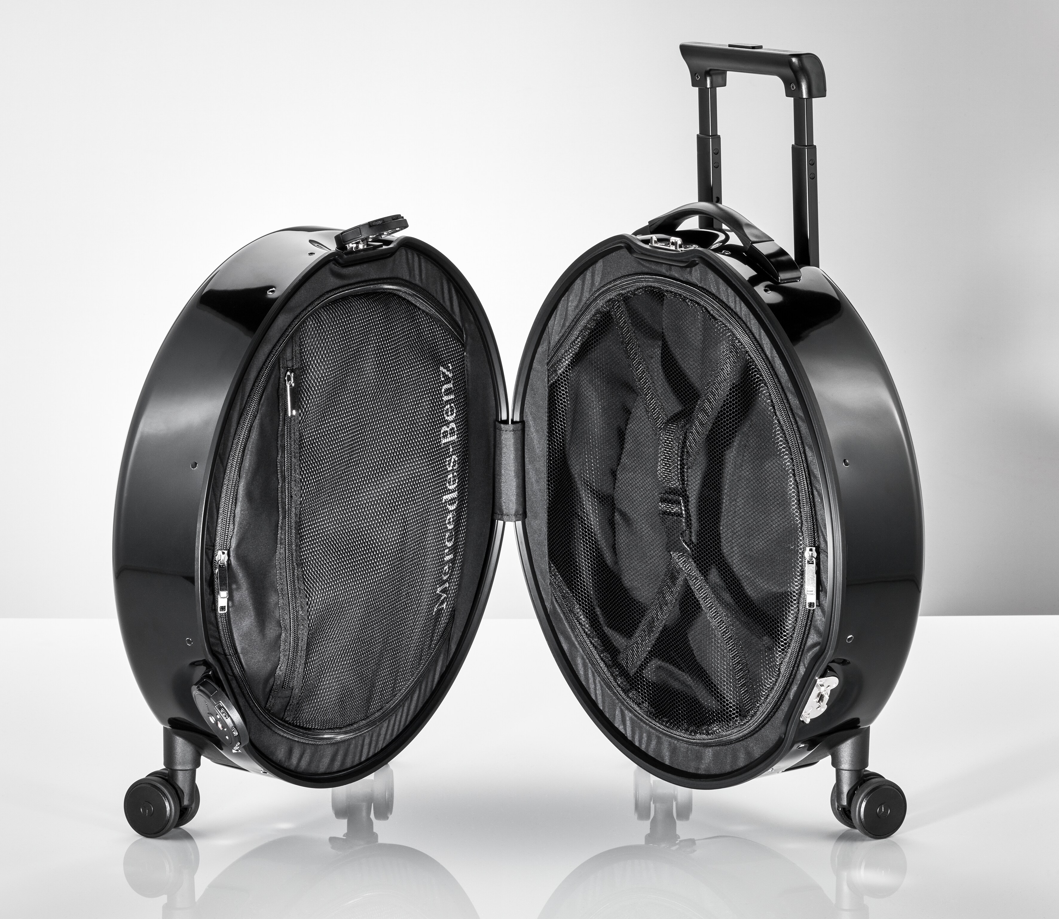 Koffer, G-Klasse - schwarz, Polycarbonat / Polyester, 45 l