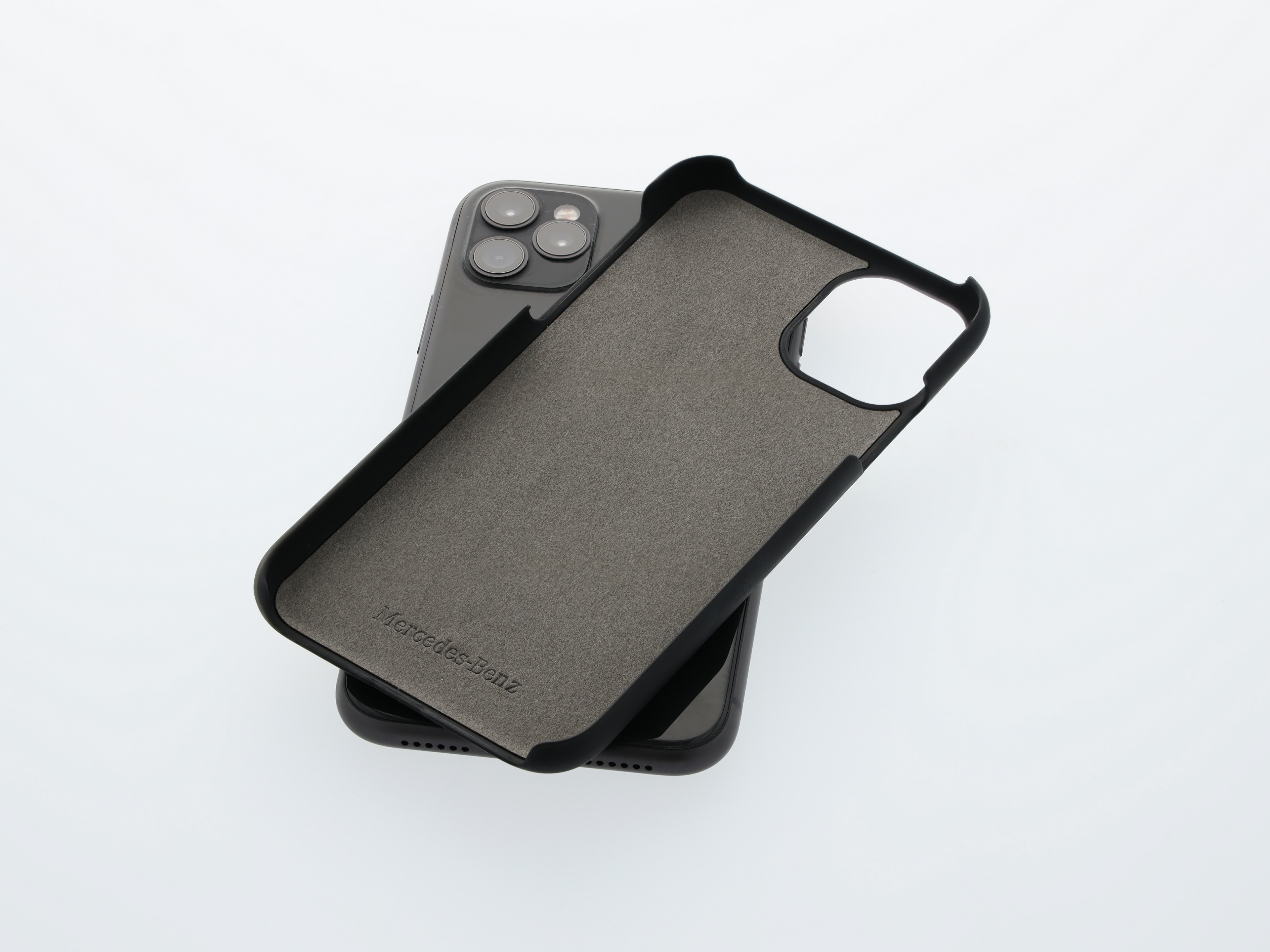 Hülle für iPhone® 11 Pro - schwarz, Polycarbonat / Metall