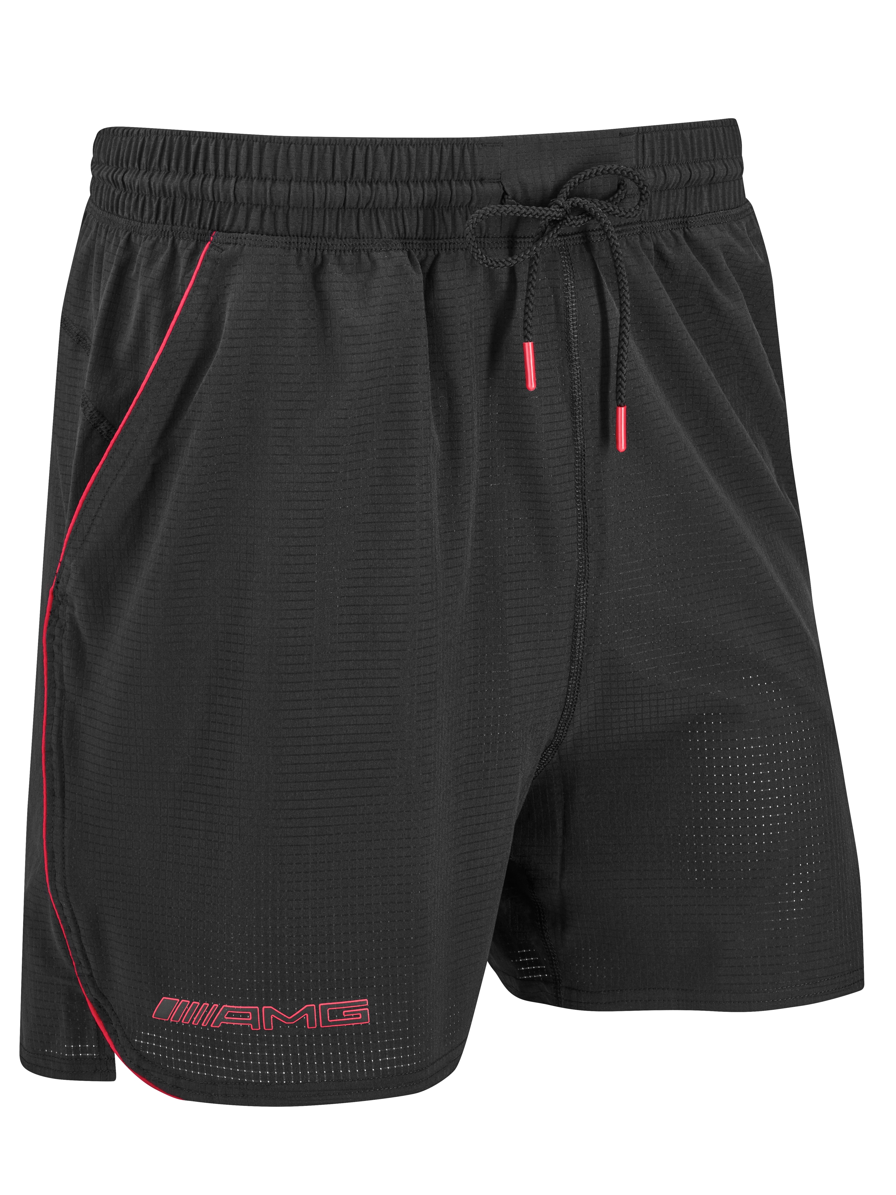 AMG Sporthose Herren - schwarz / rot, S