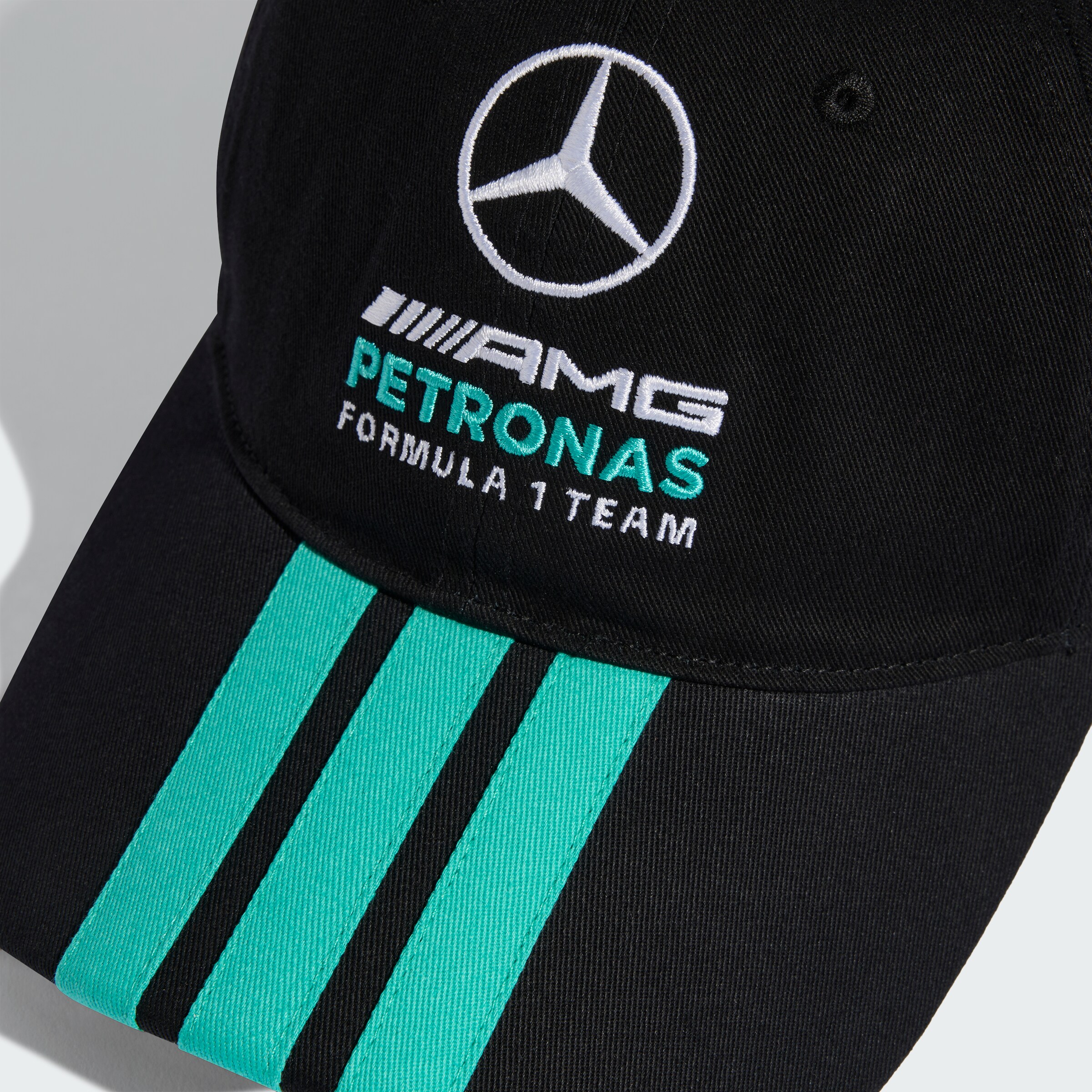 Cap, Mercedes-AMG F1 - schwarz, Baumwolle