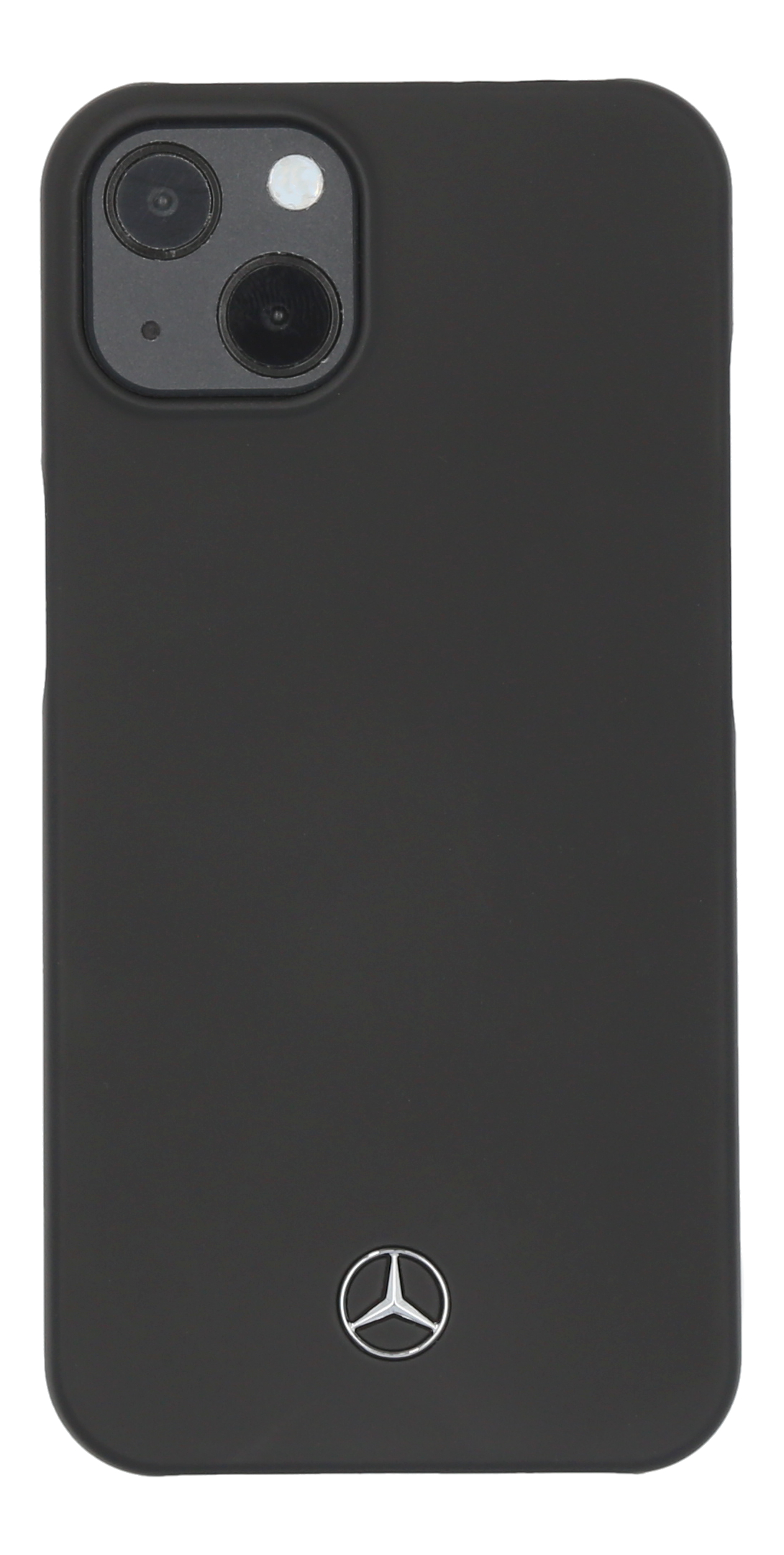 Hülle für iPhone® 13 - schwarz, Polycarbonat / Mikrofaser