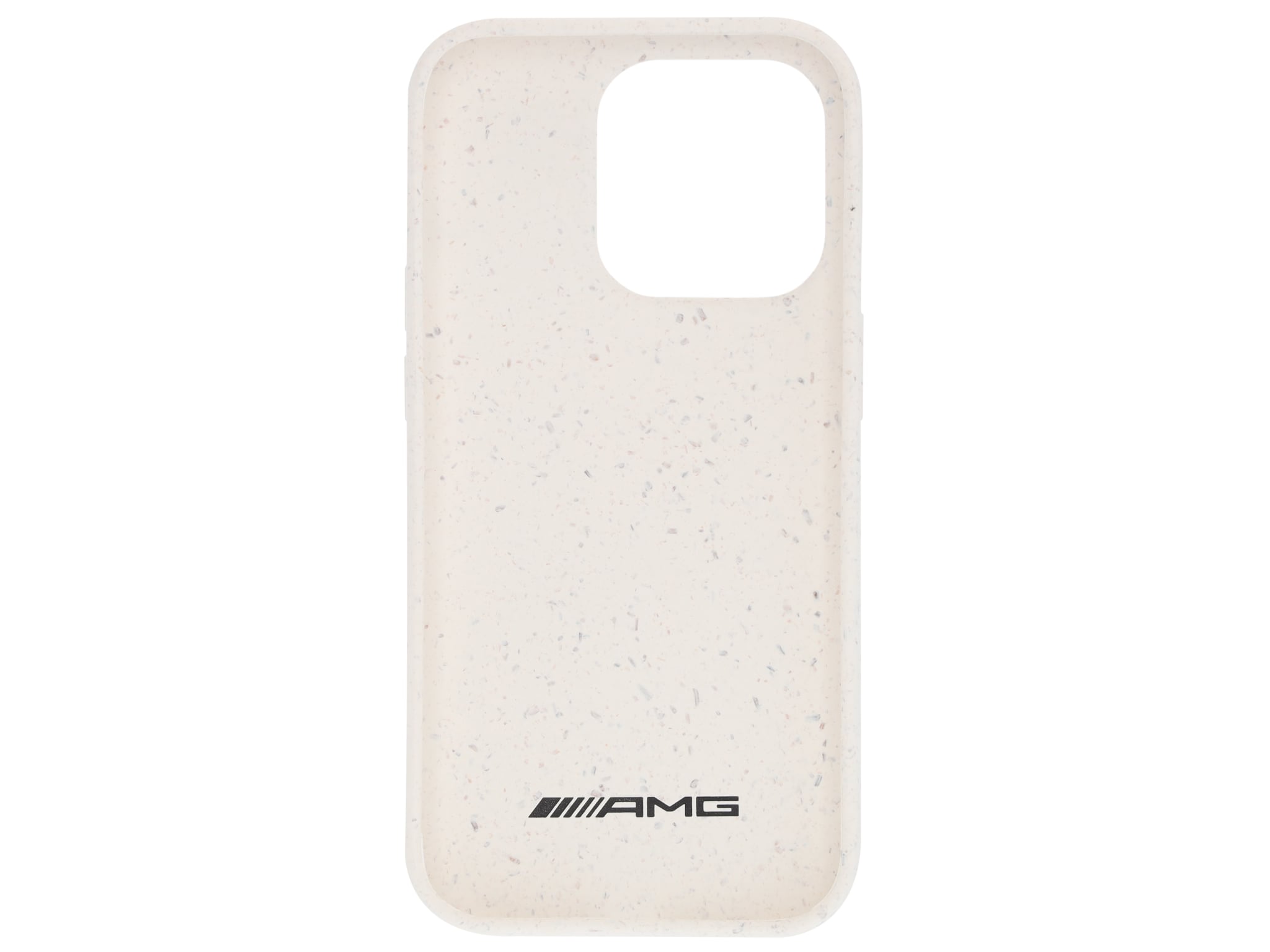 AMG Hülle für iPhone® 14 Pro - weiß, Polyester