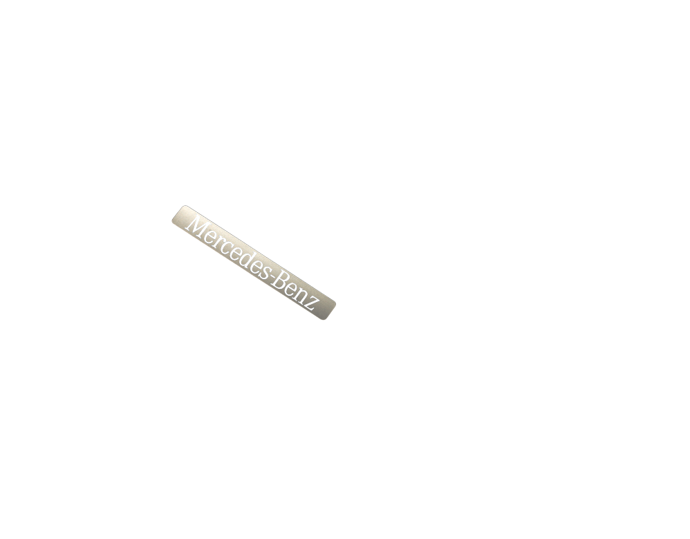 Einstiegsleiste, beleuchtet, vorne, 2-fach