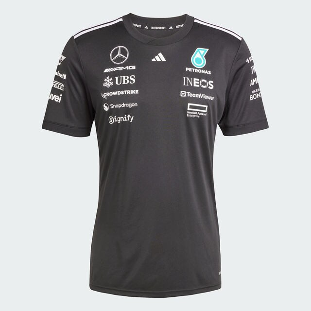 T-Shirt Herren, Fahrer, Mercedes-AMG F1 - schwarz, XXL