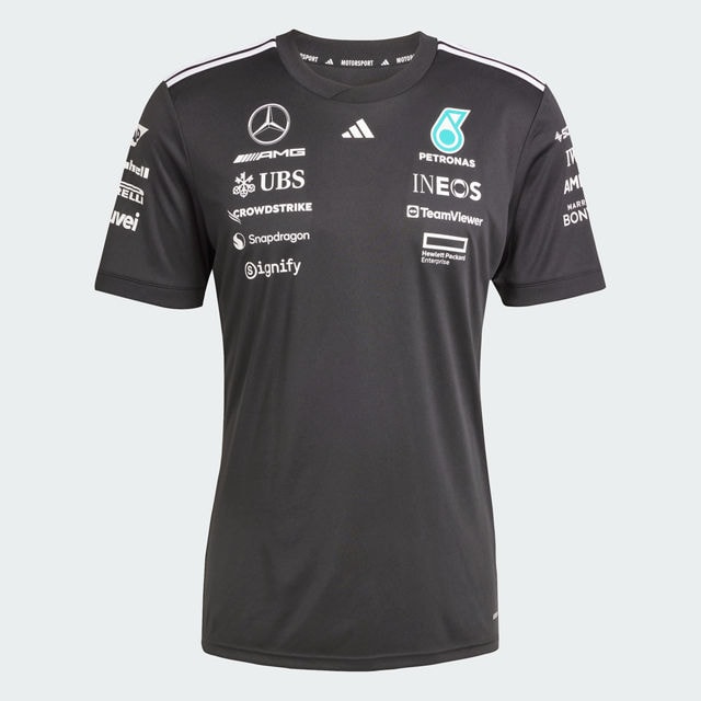 T-Shirt Herren, Fahrer, Mercedes-AMG F1 - schwarz, S T-Shirt Herren, Fahrer, Mercedes-AMG F1 - schwarz, S