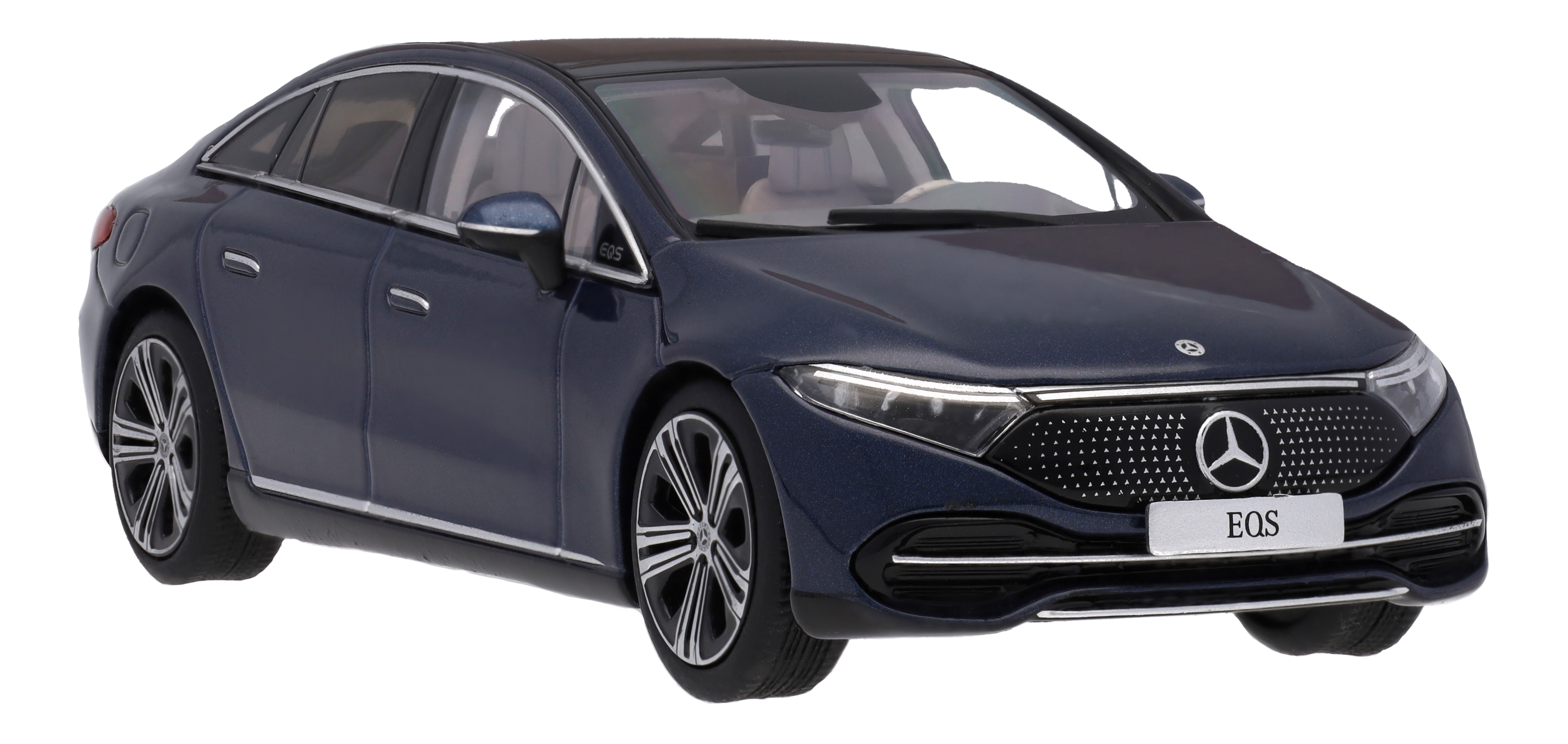 EQS, Limousine, V297 - sodalithblau, Herpa, 1:43