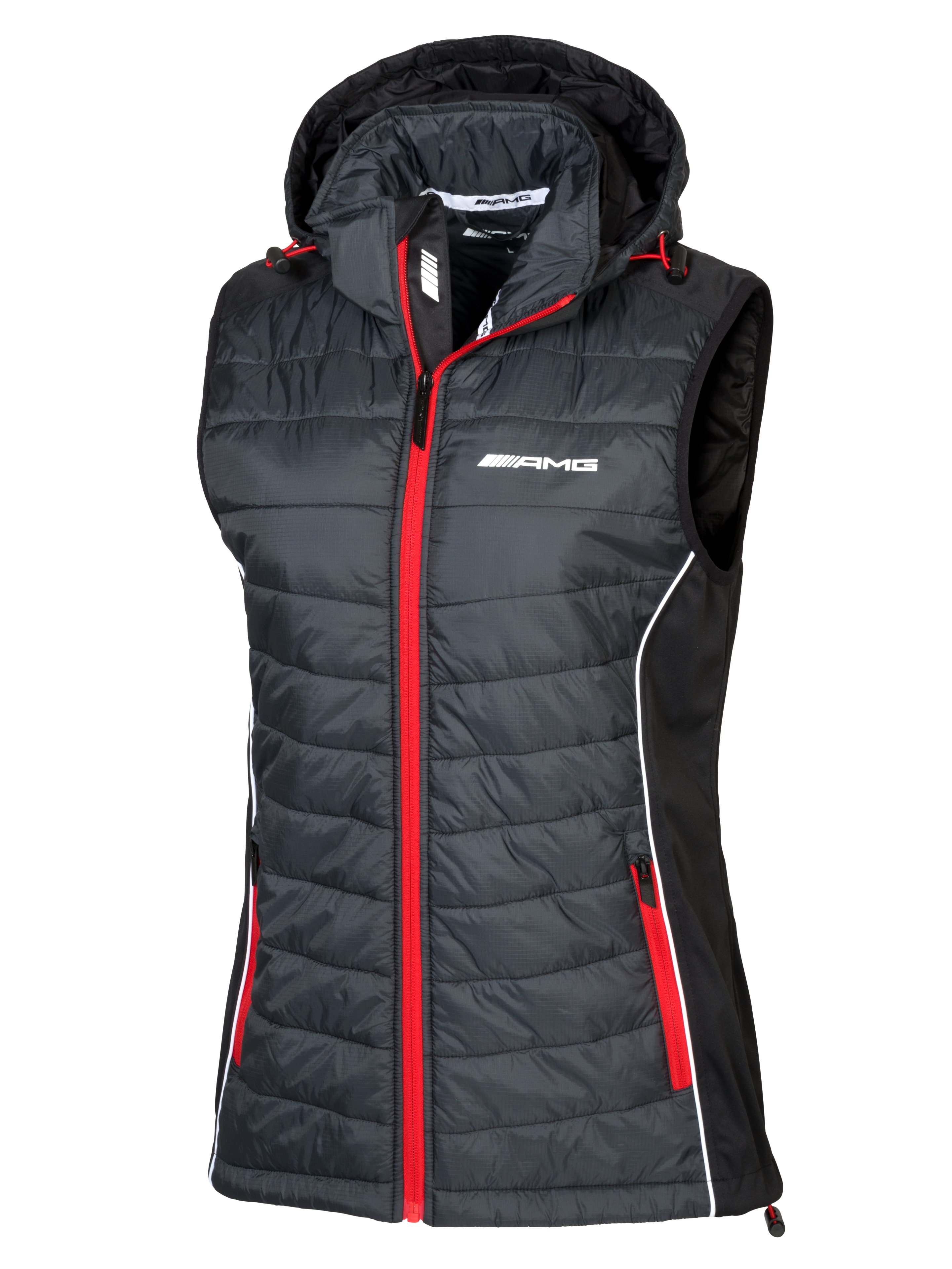 AMG Weste Damen - selenitgrau, M
