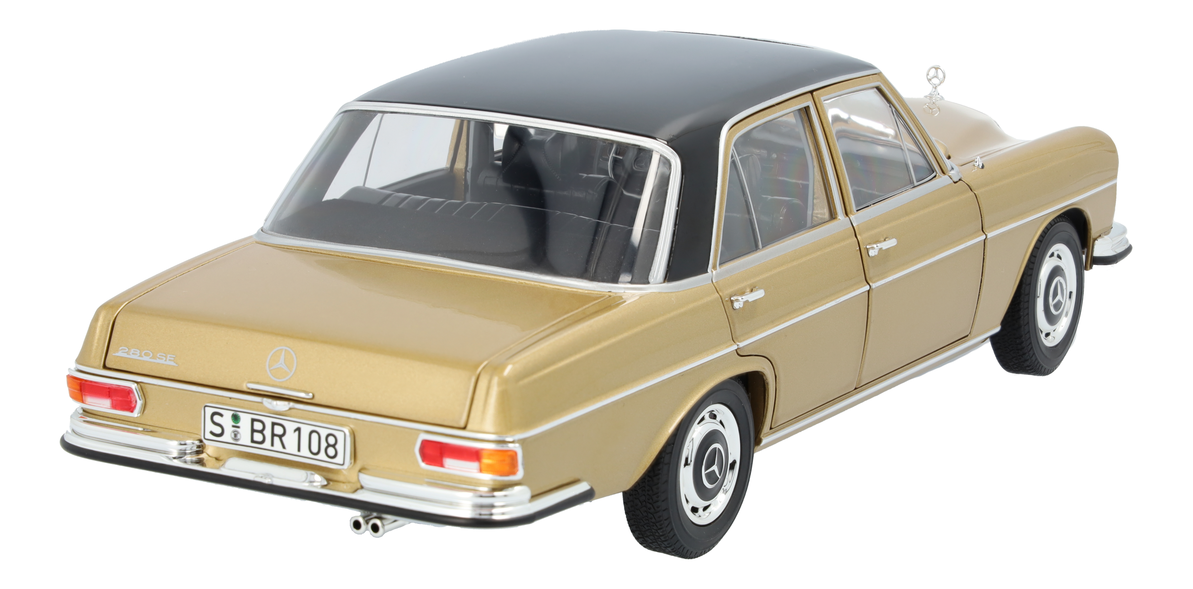 280 SE W 108 (1968-1972) - tunisbeige, Norev, 1:18 280 SE W 108 (1968-1972) - tunisbeige, Norev, 1:18