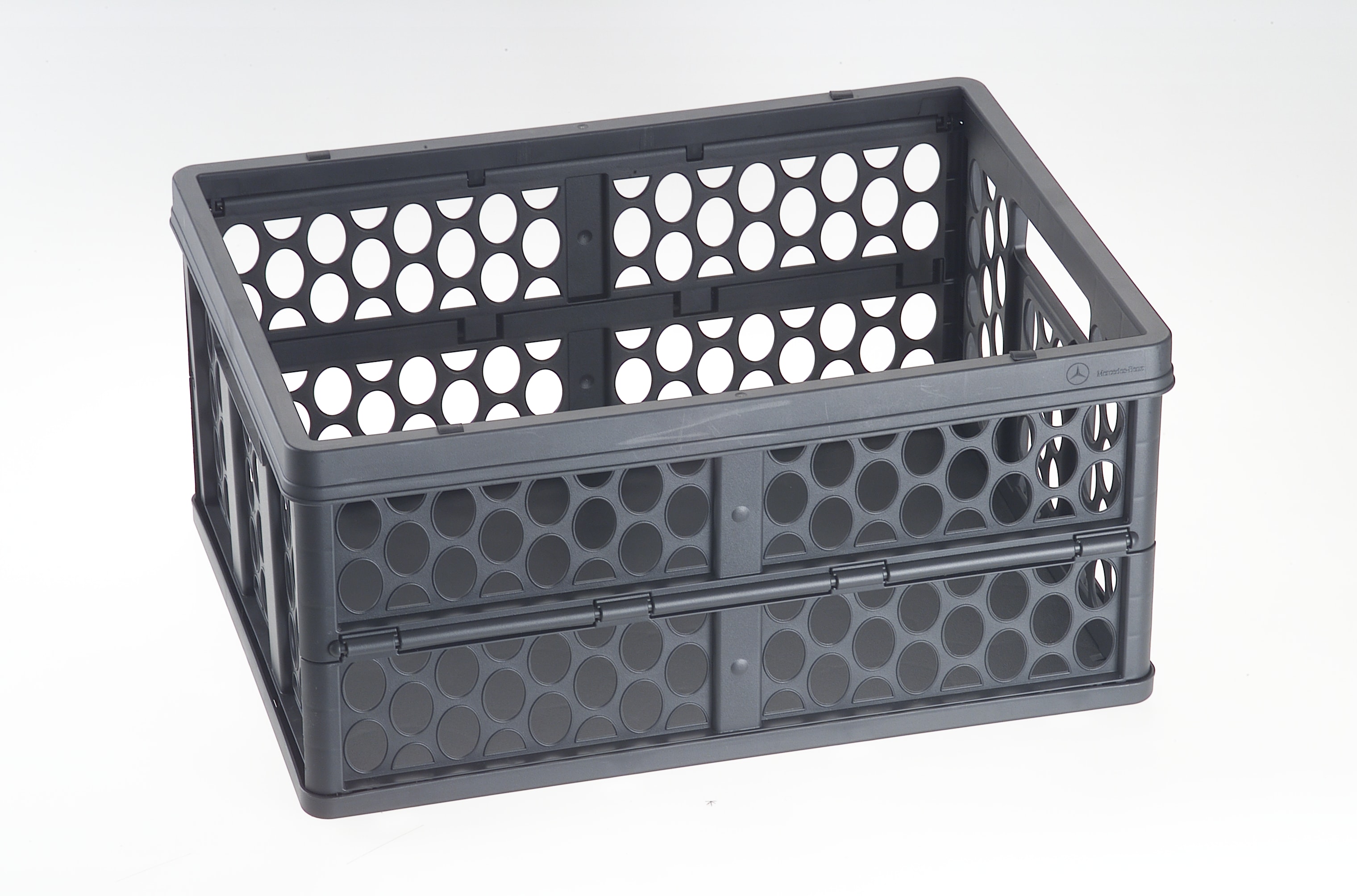 Einkaufsbox, klappbar - anthrazit