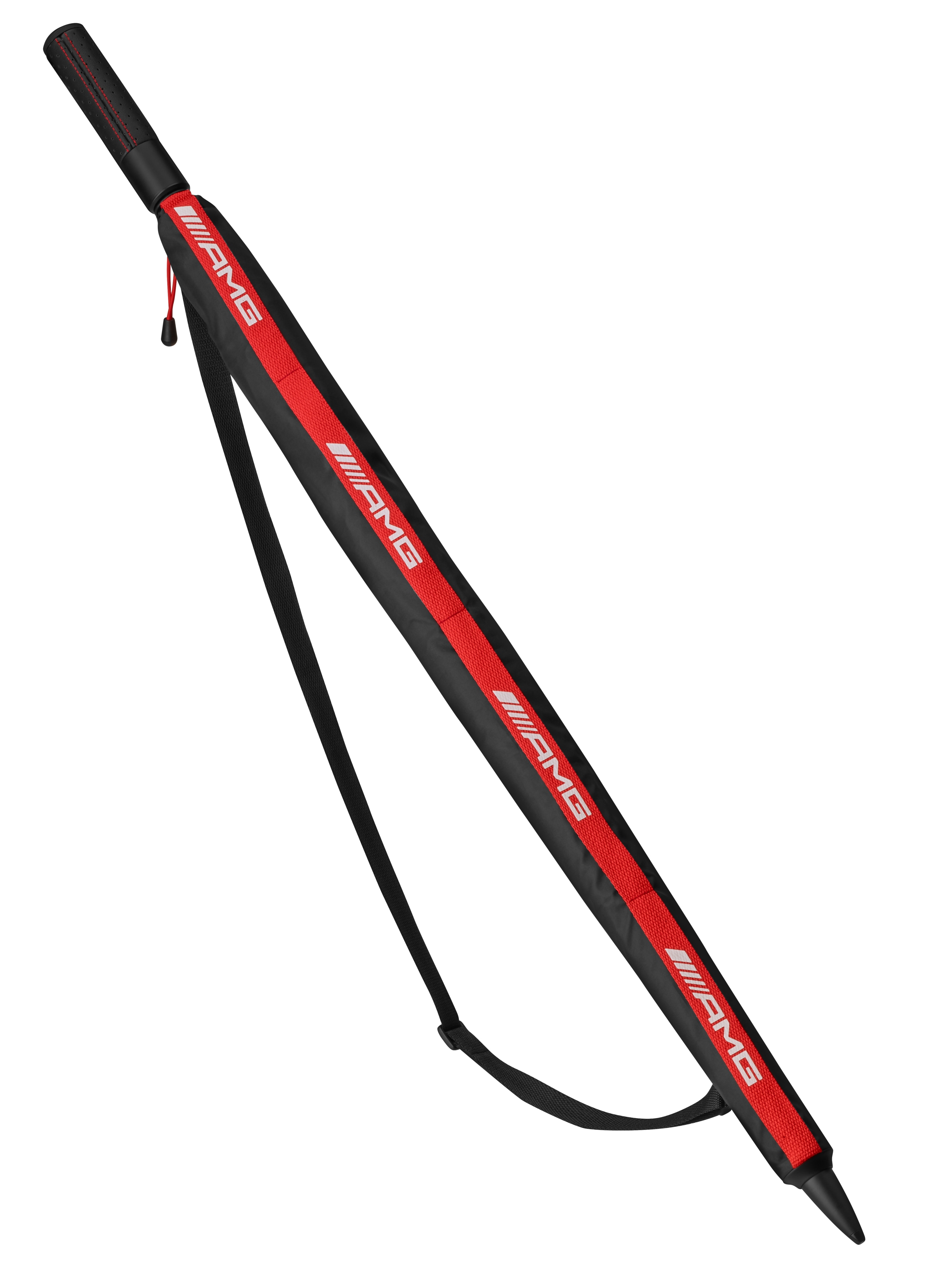 AMG Gästeschirm - schwarz, Polyester