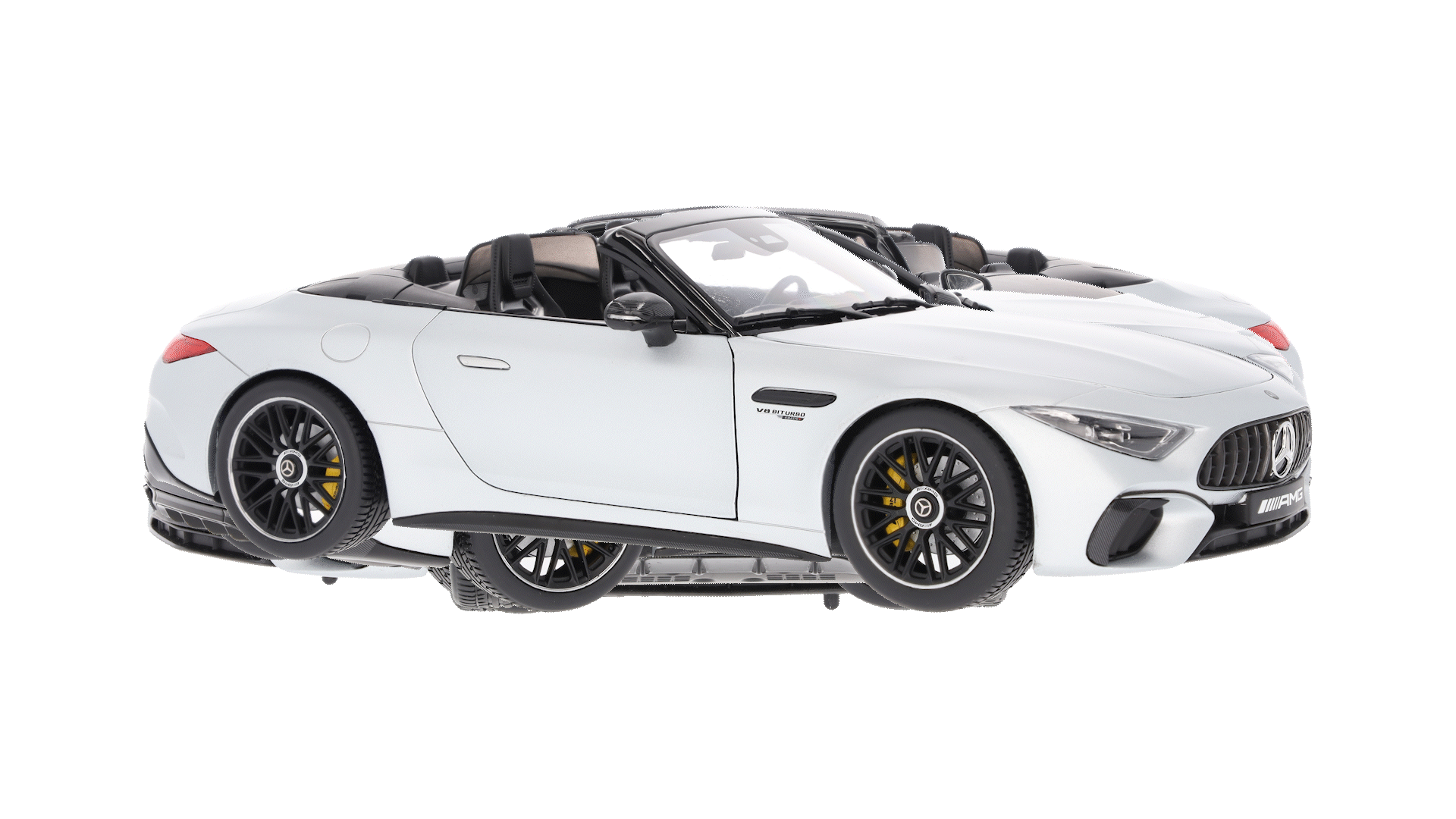 Mercedes-AMG SL 63, Roadster, R232 - MANUFAKTUR hightechsilber magno, iScale, 1:18 Mercedes-AMG SL 63, Roadster, R232 - MANUFAKTUR hightechsilber magno, iScale, 1:18