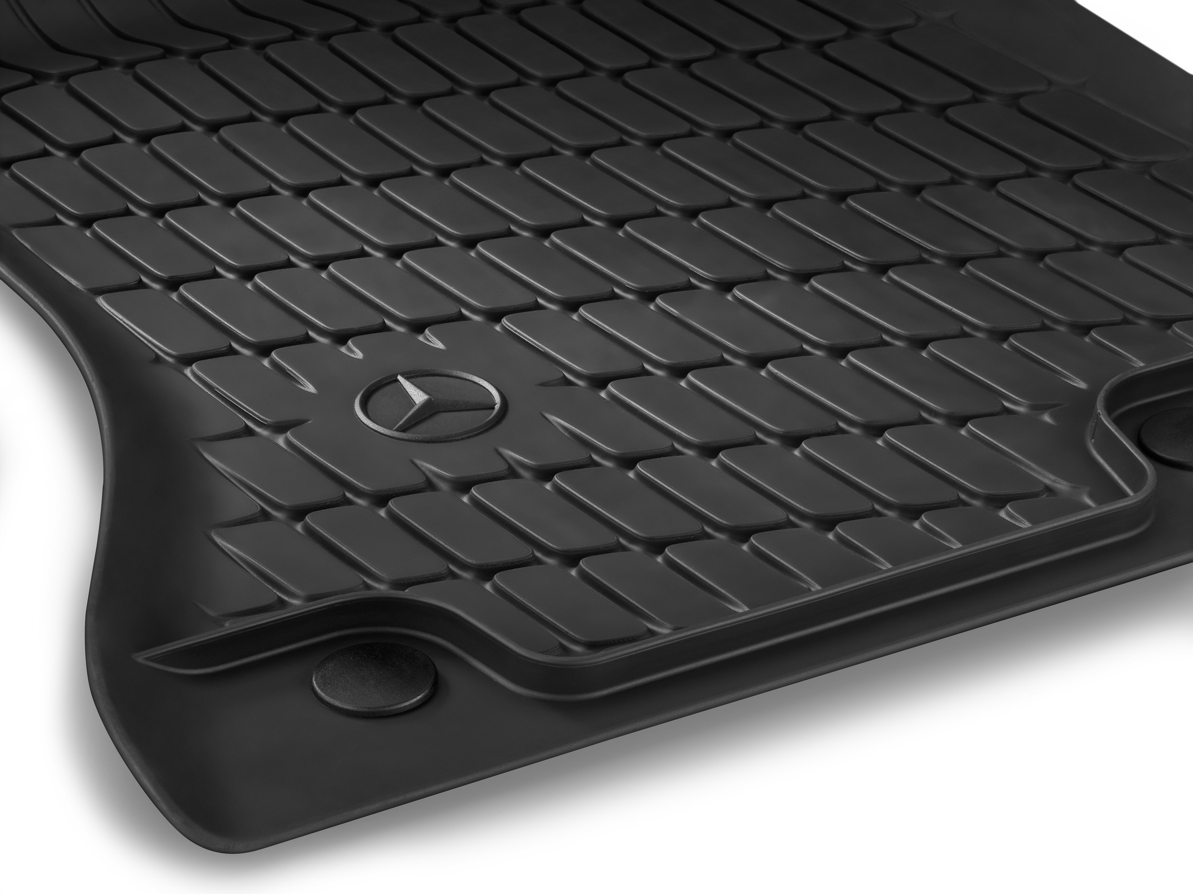 Allwettermatten, Dynamic Squares, Fahrer-/Beifahrermatte, 2-teilig - LL, schwarz