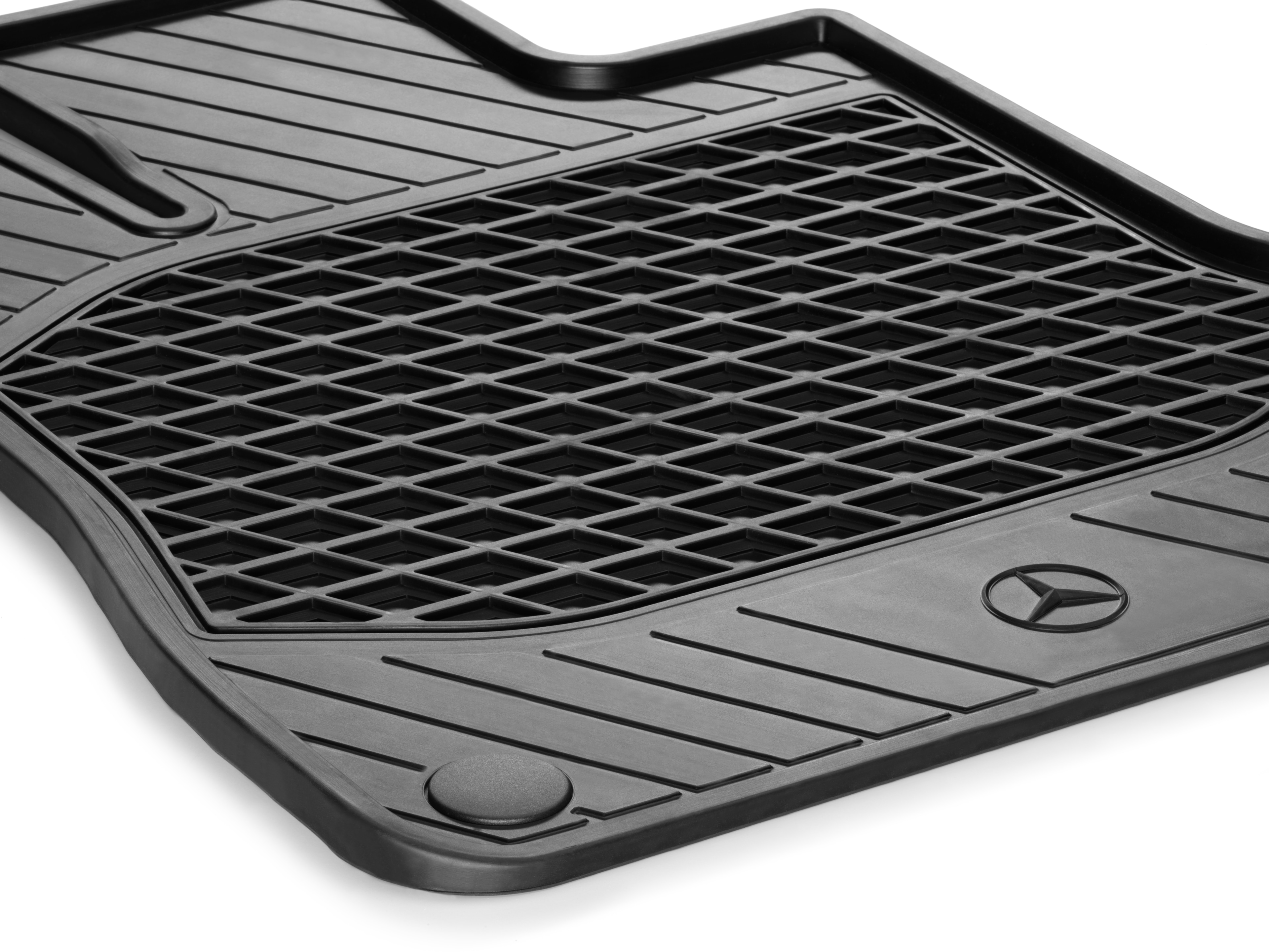 Allwettermatten, CLASSIC, Satz, 2-teilig - LL, schwarz