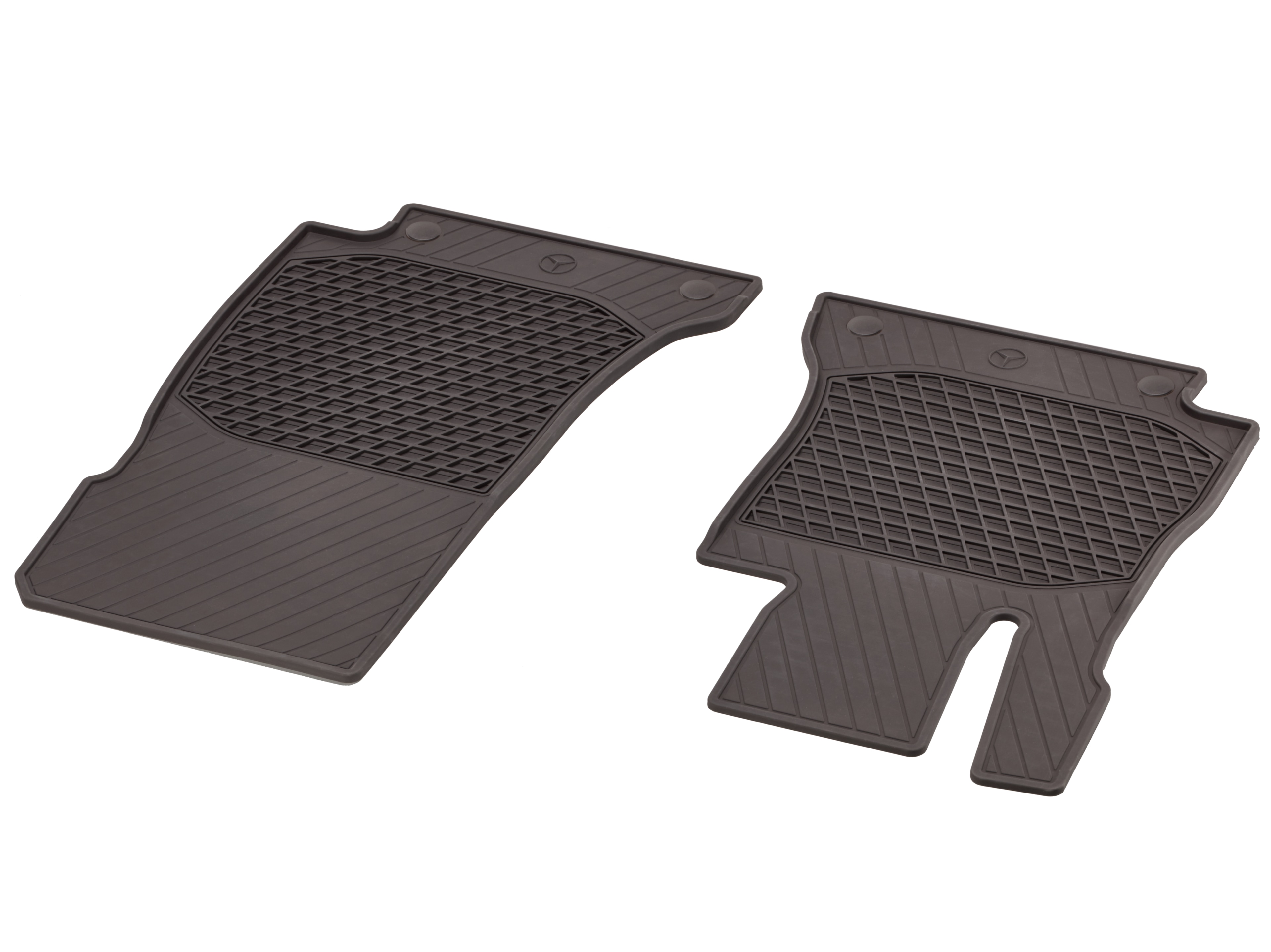 Allwettermatten, CLASSIC, Fahrer-/Beifahrermatte, 2-teilig - LL, espressobraun