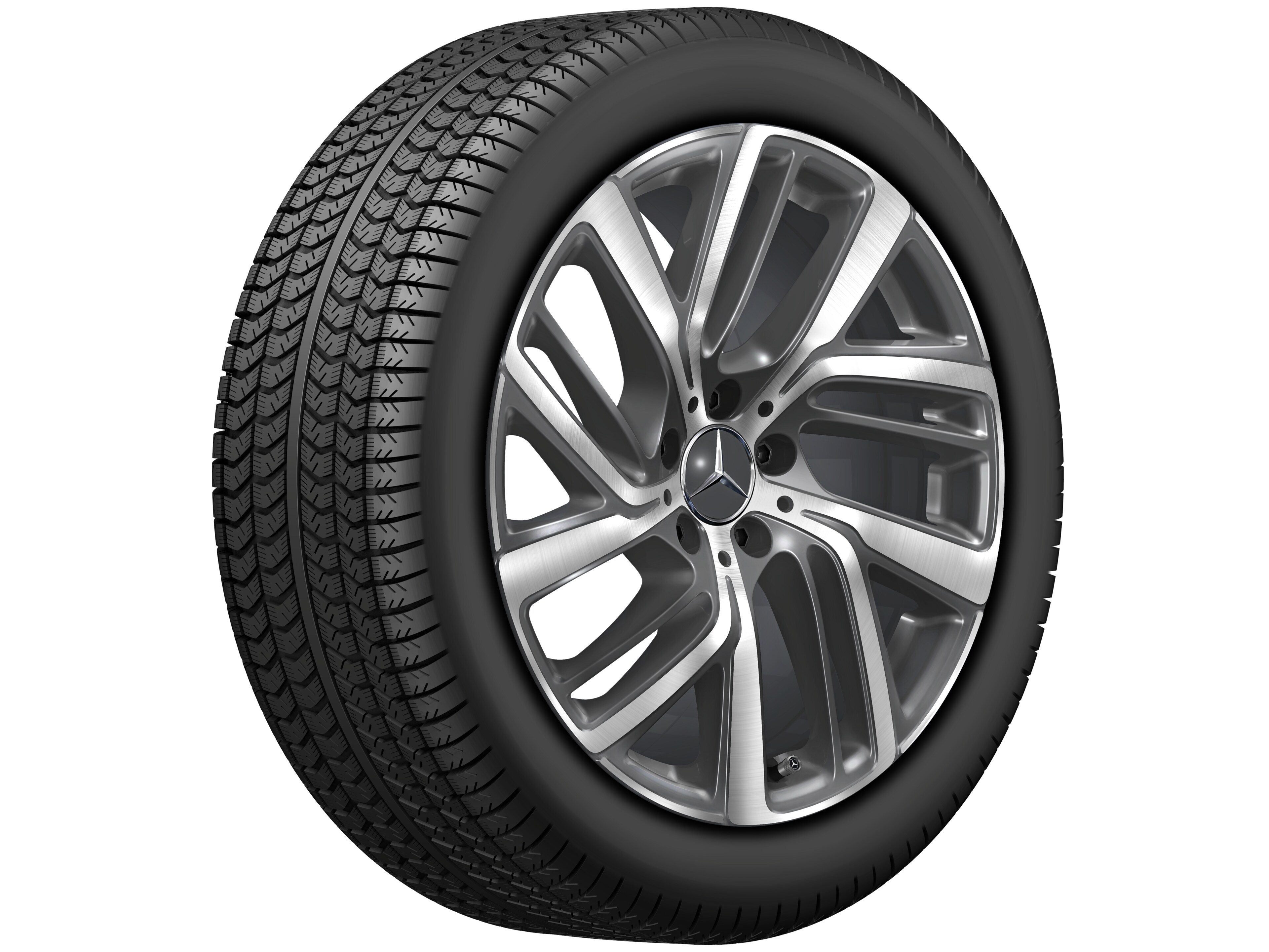 5-Y-Speichen-Rad, 48,3 cm (19 Zoll) - 8,5 J x 19 ET 35,5, tremolit-metallic, glanzgedreht