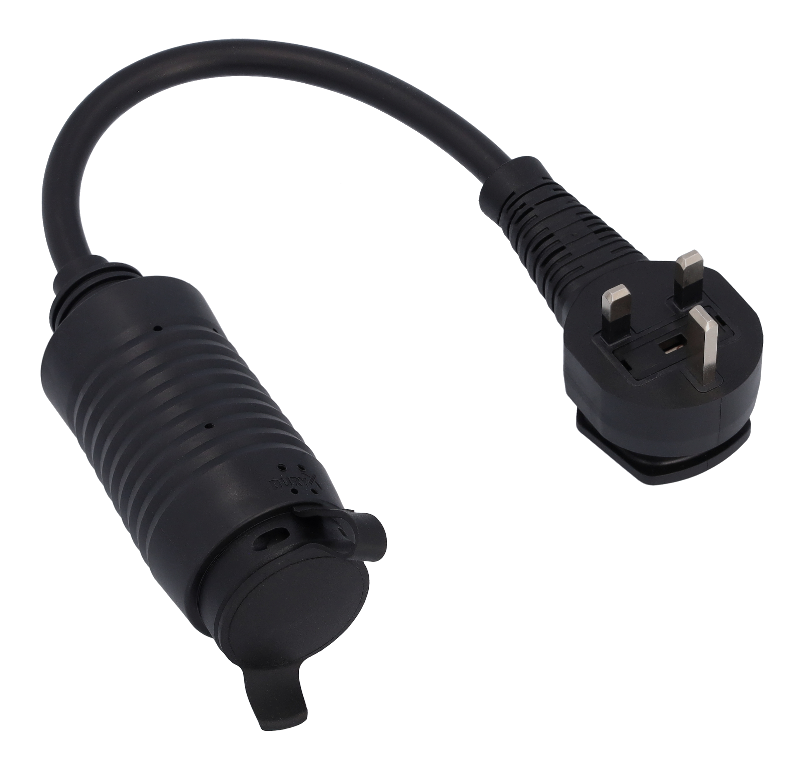 Flexibles Ladesystem Pro, Adapter, Typ G (UK) - Kunststoff, schwarz, LL/RL