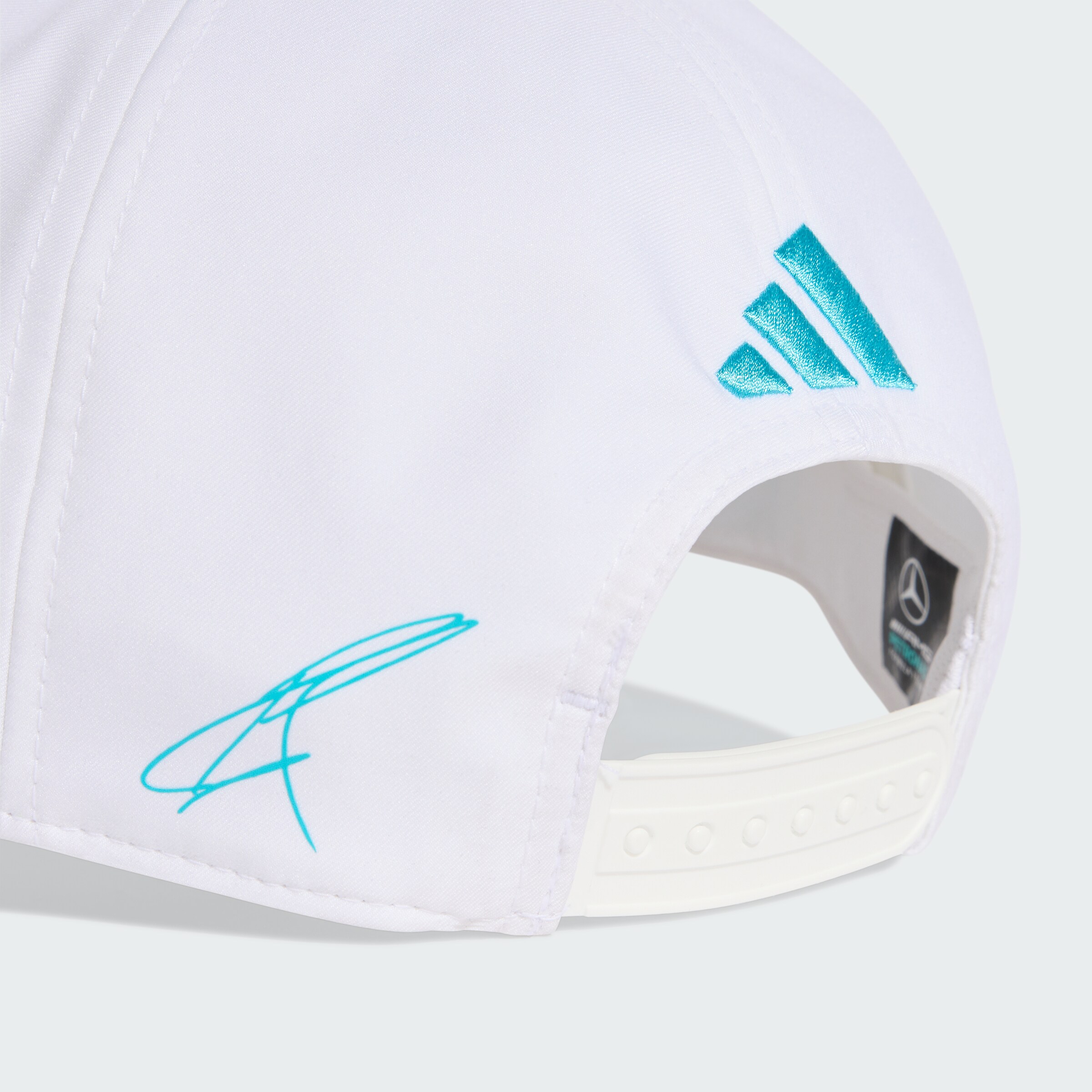 Cap, George Russell, Mercedes-AMG F1 - weiß, Polyester (recycelt)