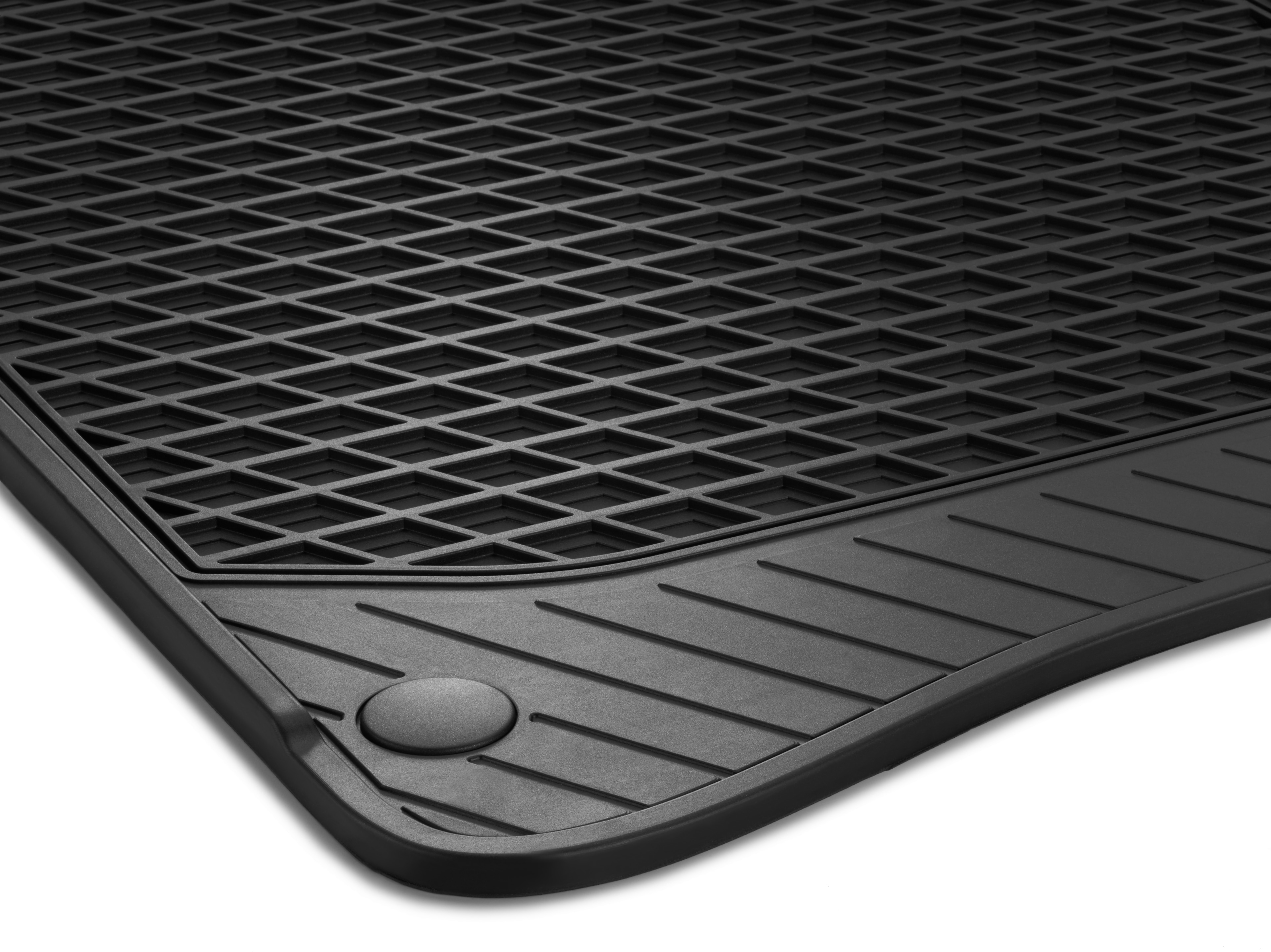 Allwettermatten, CLASSIC, Fond, 2-teilig - LL/RL, schwarz