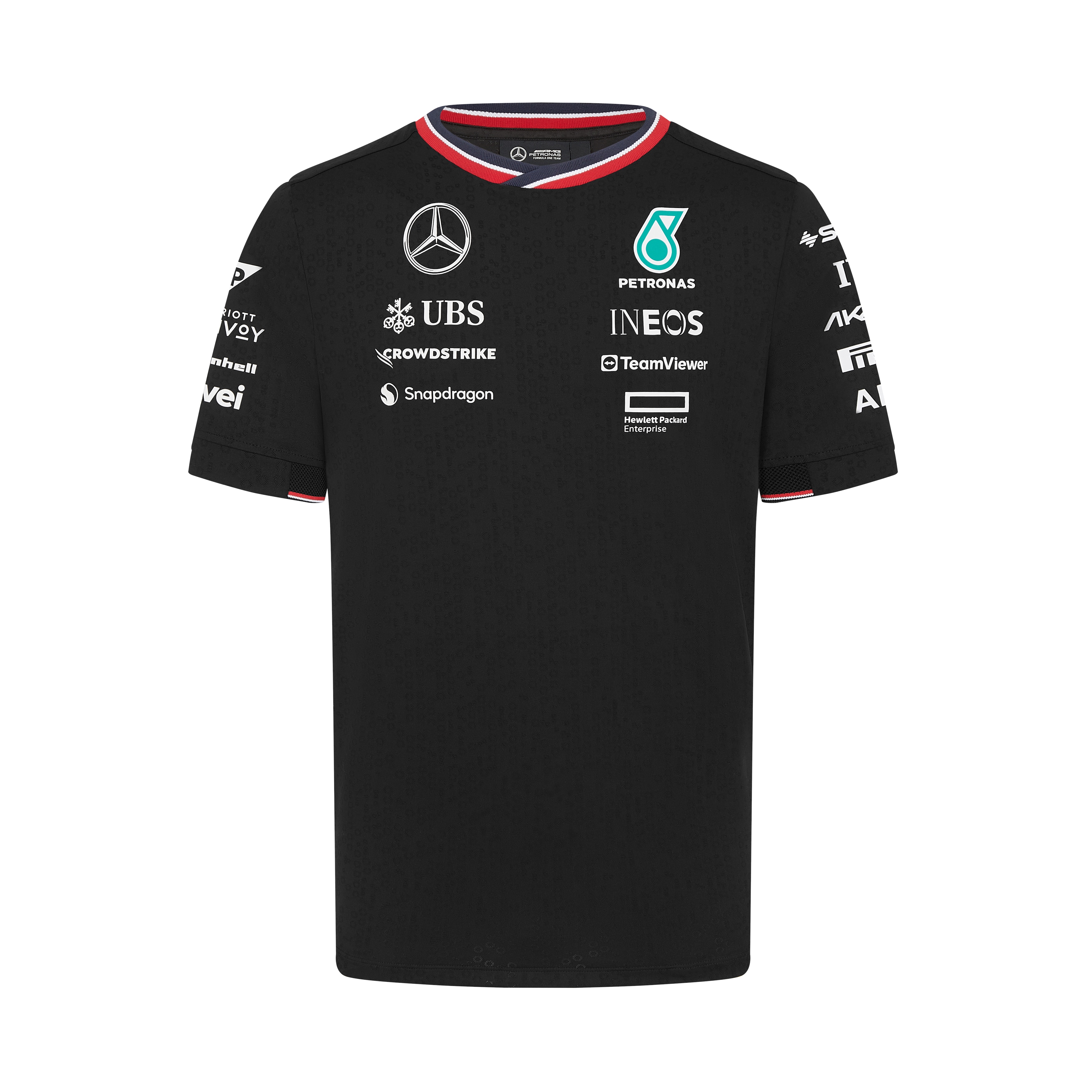 T-Shirt Herren, Fahrer, Mercedes-AMG F1 - schwarz, M