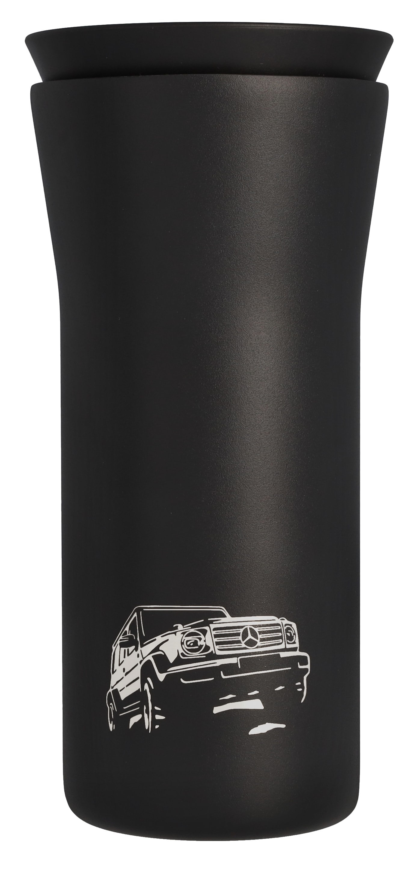 To Go Becher, G-Klasse - schwarz, Edelstahl / Kunststoff, eva solo, 350 ml To Go Becher, G-Klasse - schwarz, Edelstahl / Kunststoff, eva solo, 350 ml