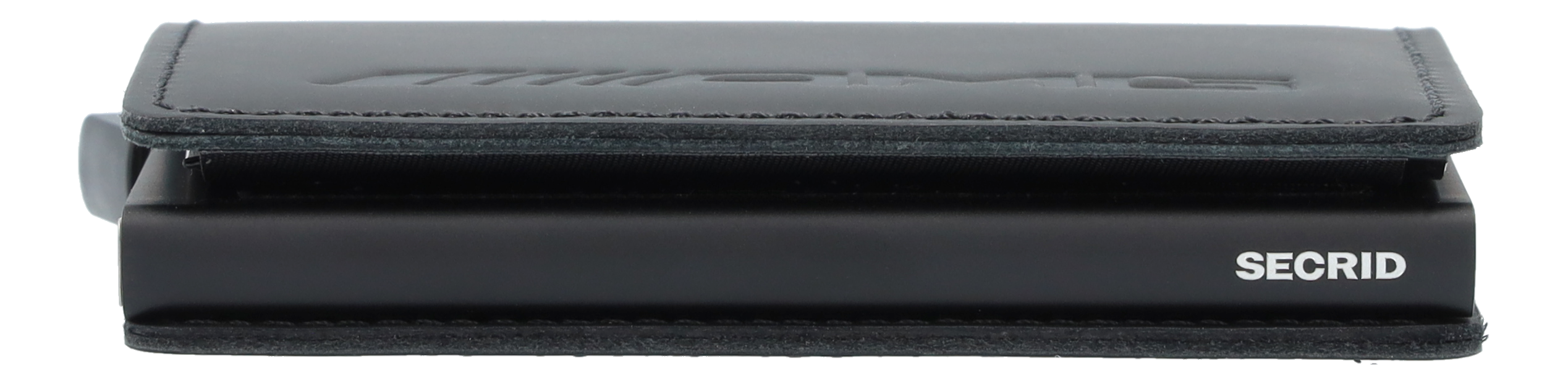 AMG Slimwallet - schwarz, Rindleder