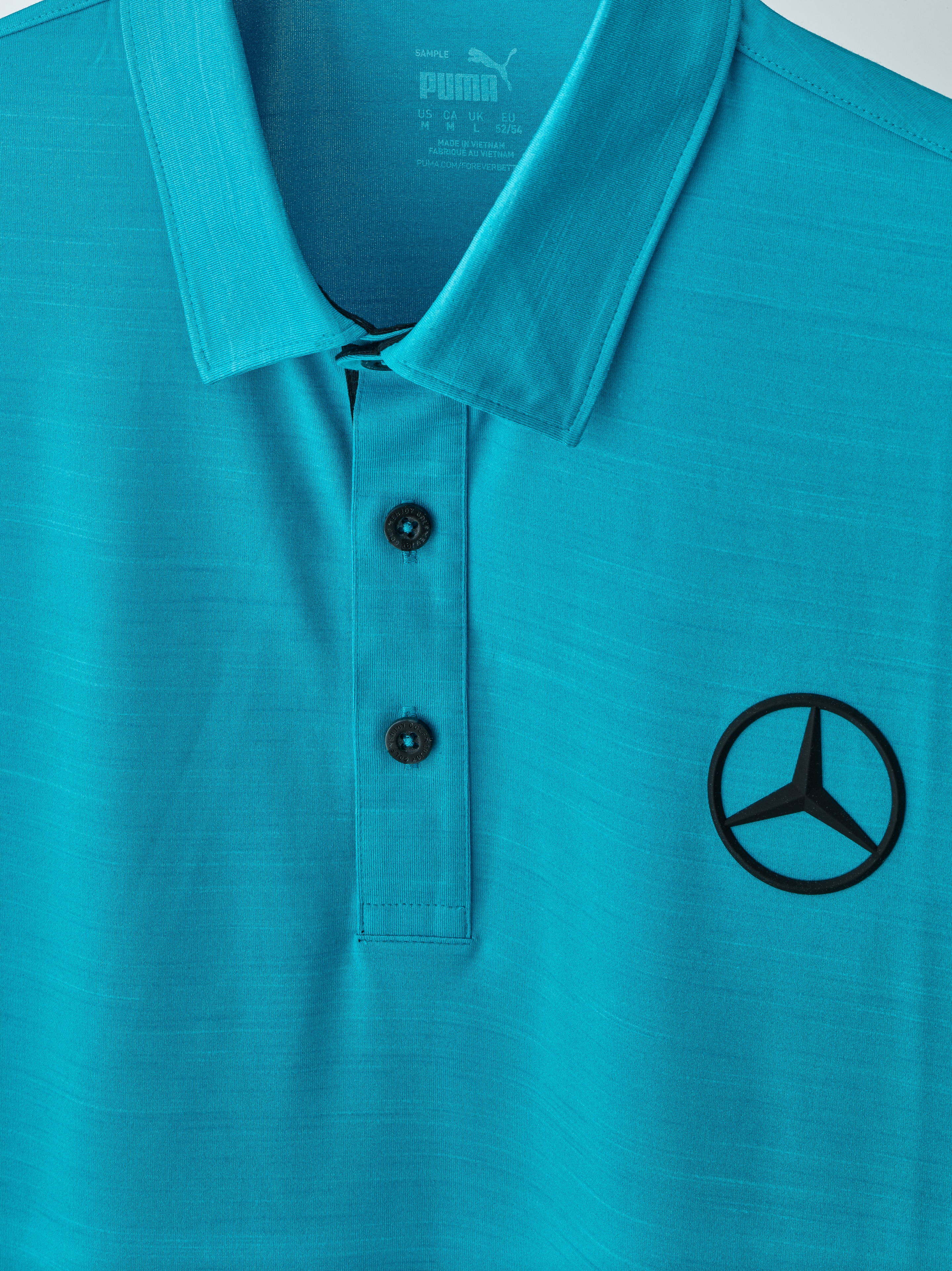 Golf-Poloshirt Herren, Cloudspun Haystack - Aqua Blue, XXL