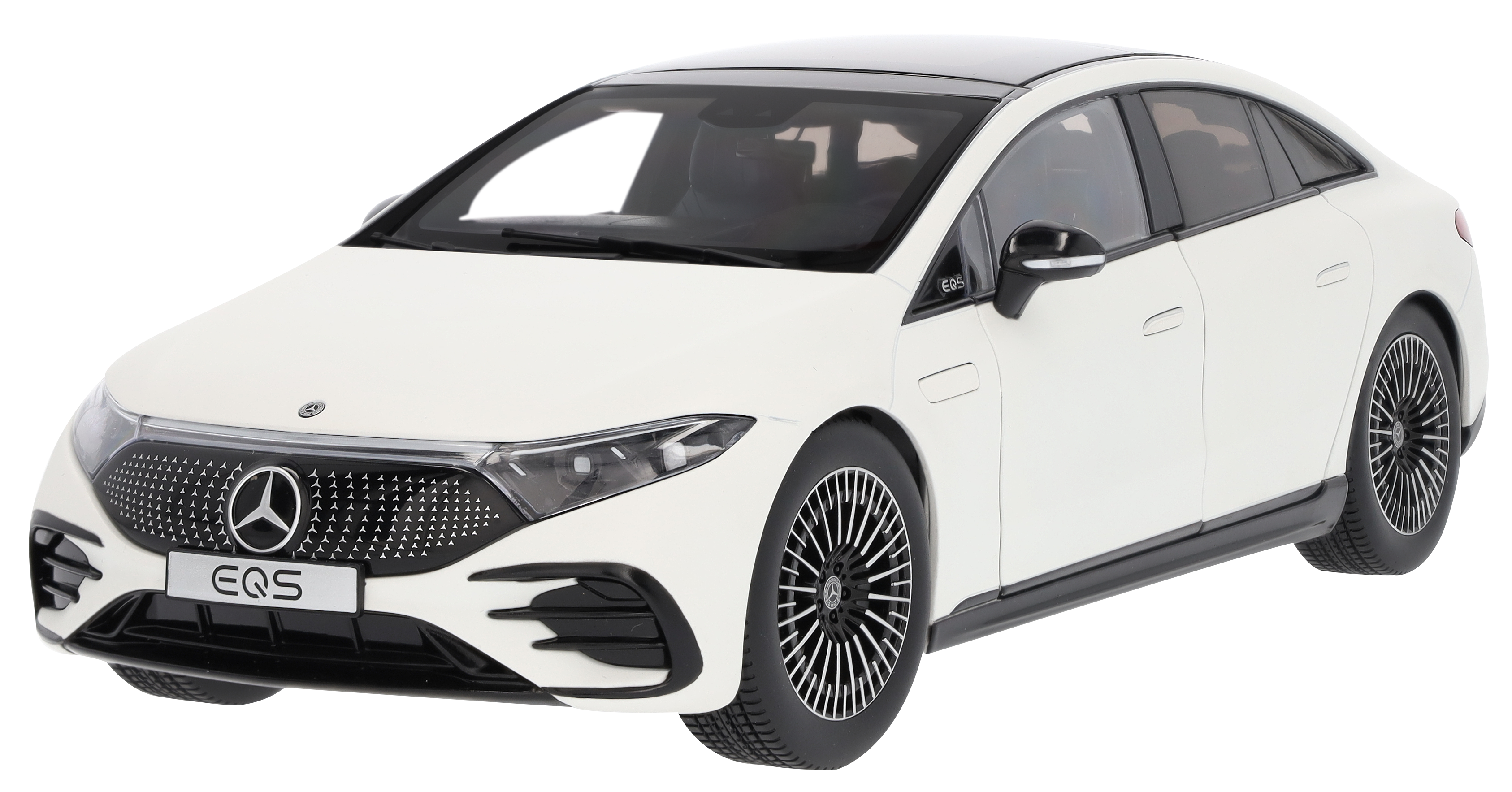 EQS, Limousine, V297 - MANUFAKTUR opalithweiß bright, NZG, 1:18 EQS, Limousine, V297 - MANUFAKTUR opalithweiß bright, NZG, 1:18