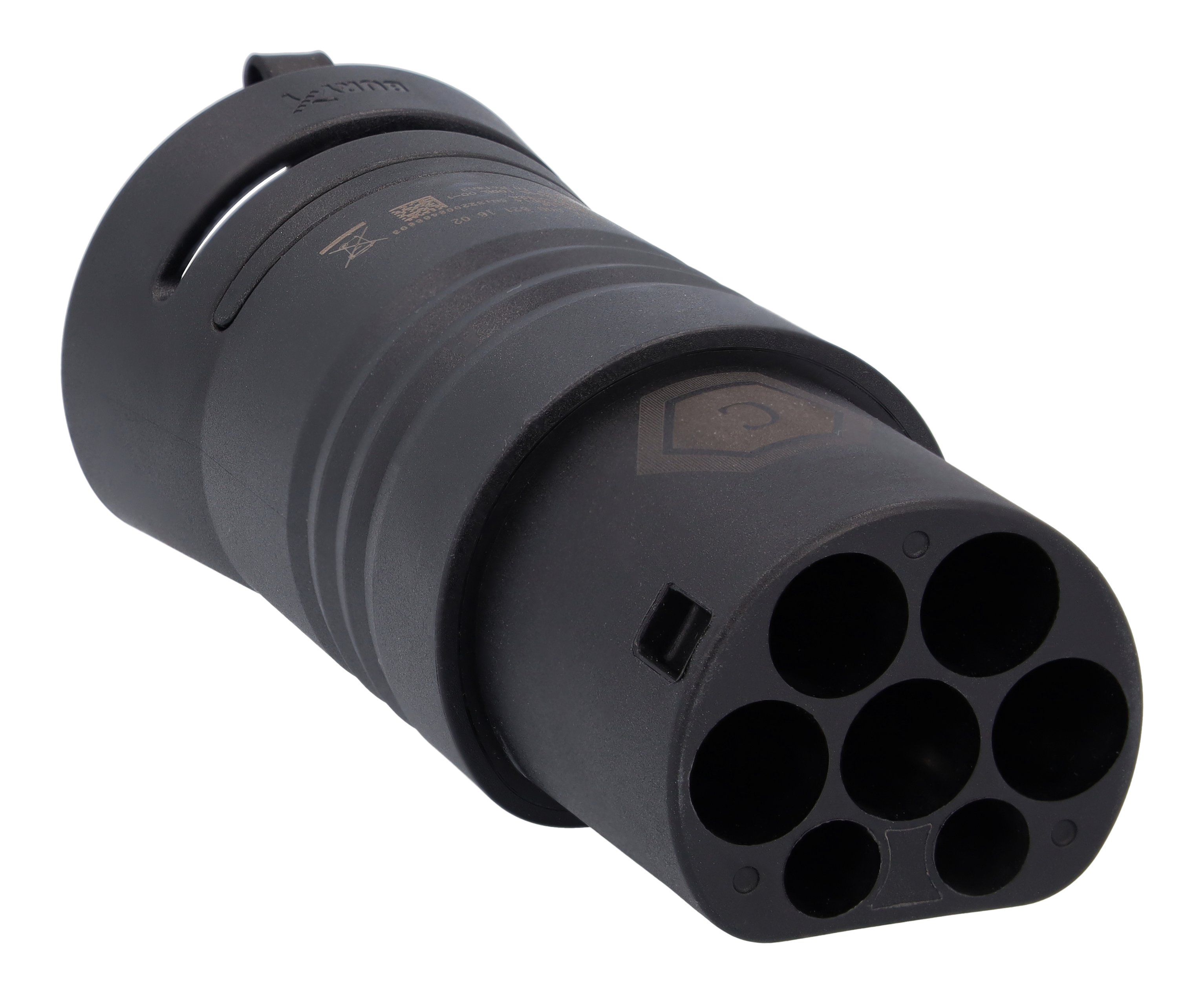 Flexibles Ladesystem Pro, Adapter, Typ 2 - Kunststoff, schwarz, LL/RL