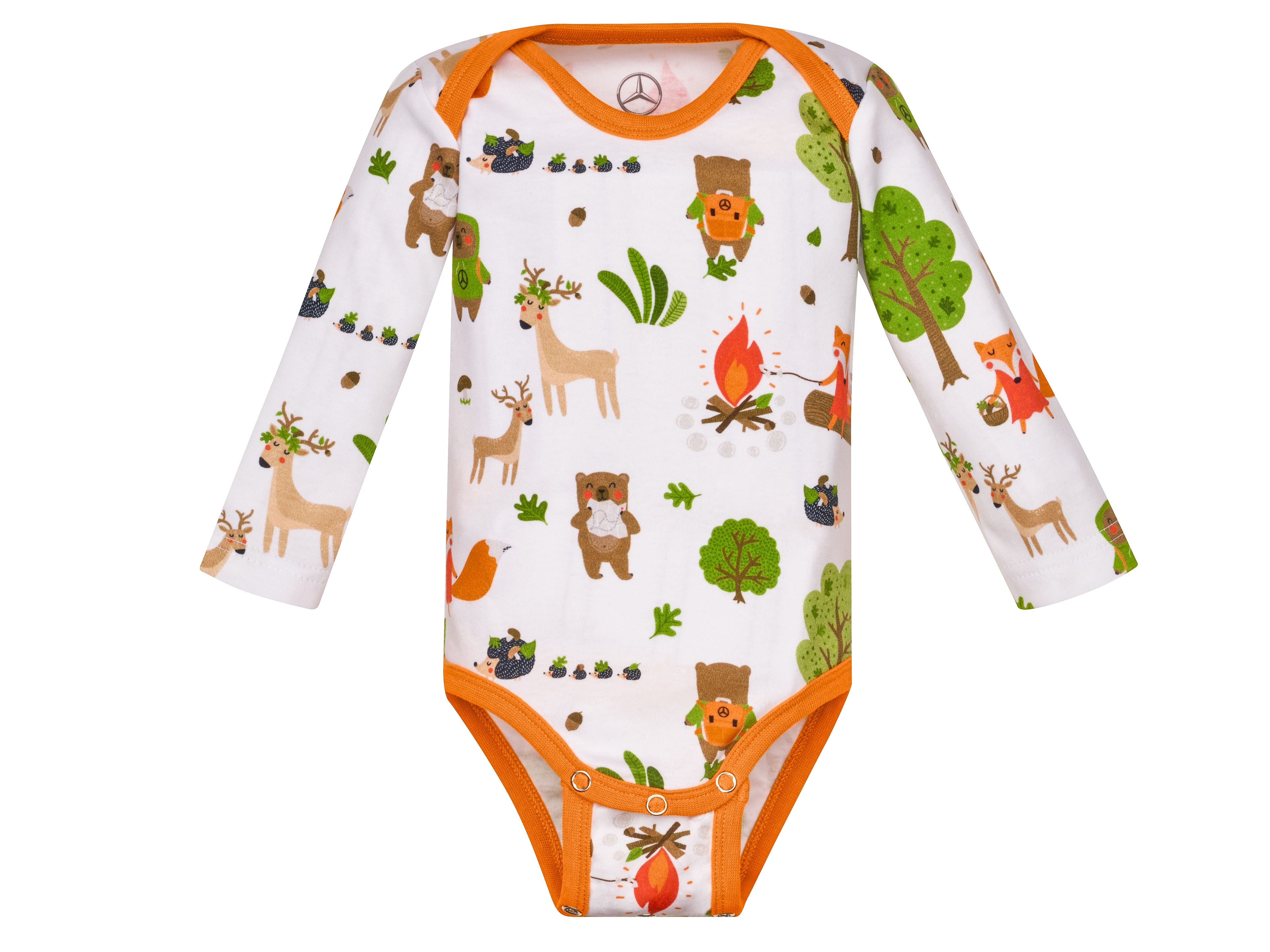 Babybody - weiß / bunt, 80/86 Babybody - weiß / bunt, 80/86