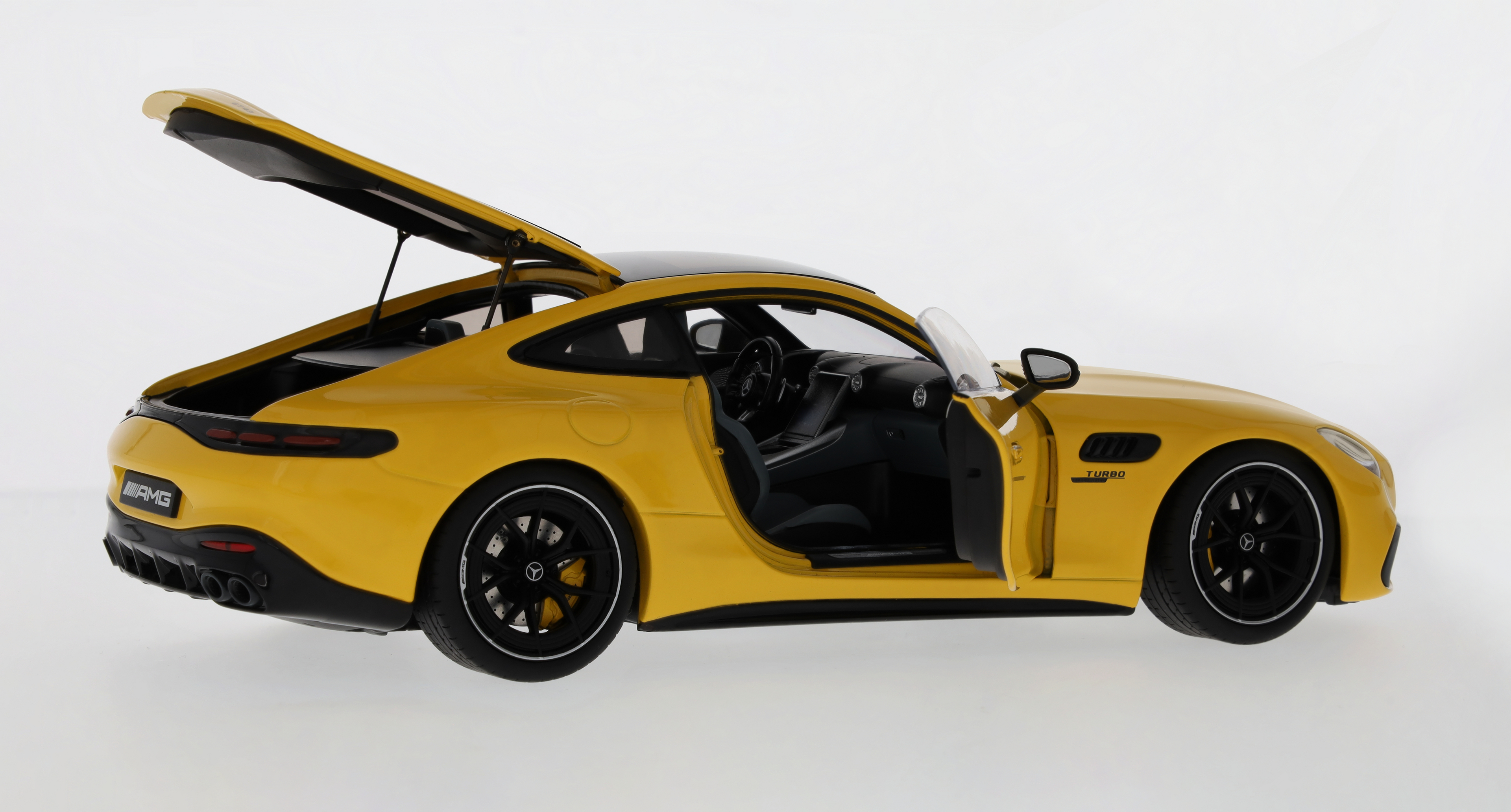 Mercedes-AMG GT 43 - sonnengelb, NZG, 1:18