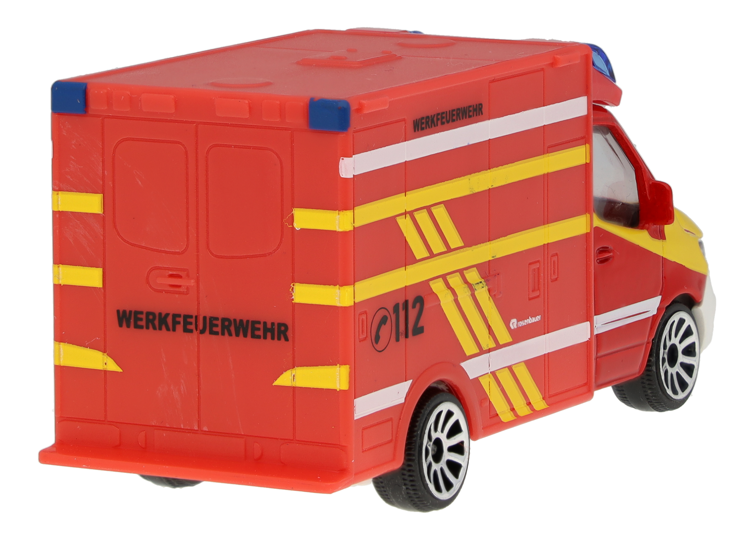 Sprinter, Feuerwehr - rot, Majorette, 7,62 cm (3 Zoll)