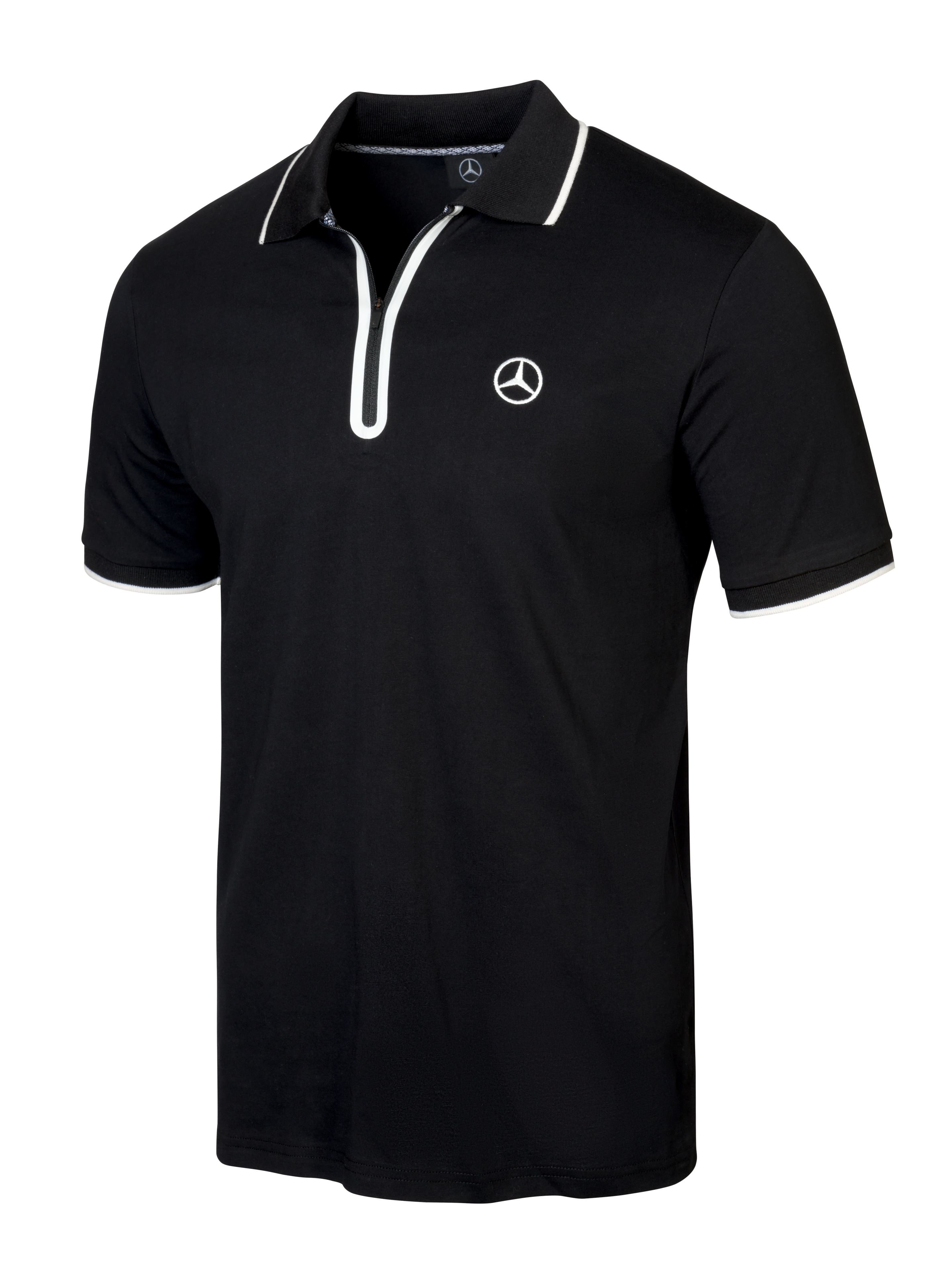 Poloshirt Herren - schwarz, S
