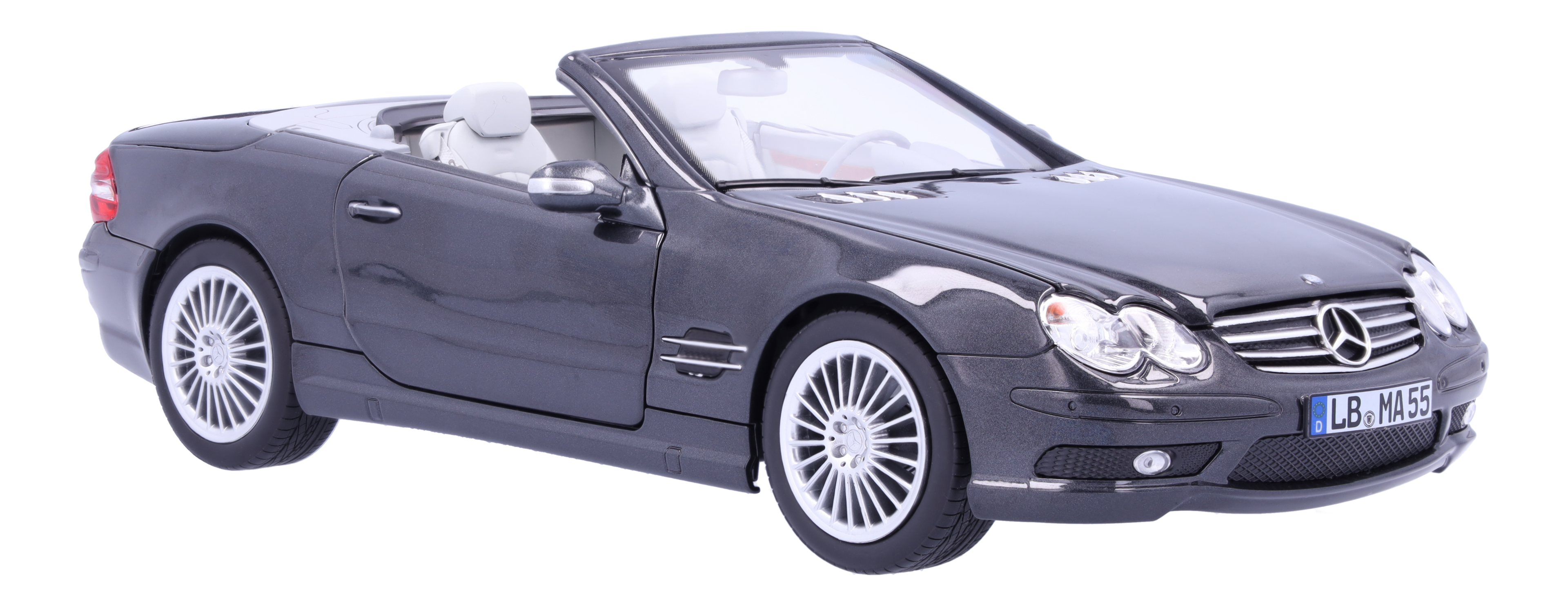 SL 55 AMG R 230 (2001-2006) - obsidianschwarz, Norev, 1:18 SL 55 AMG R 230 (2001-2006) - obsidianschwarz, Norev, 1:18