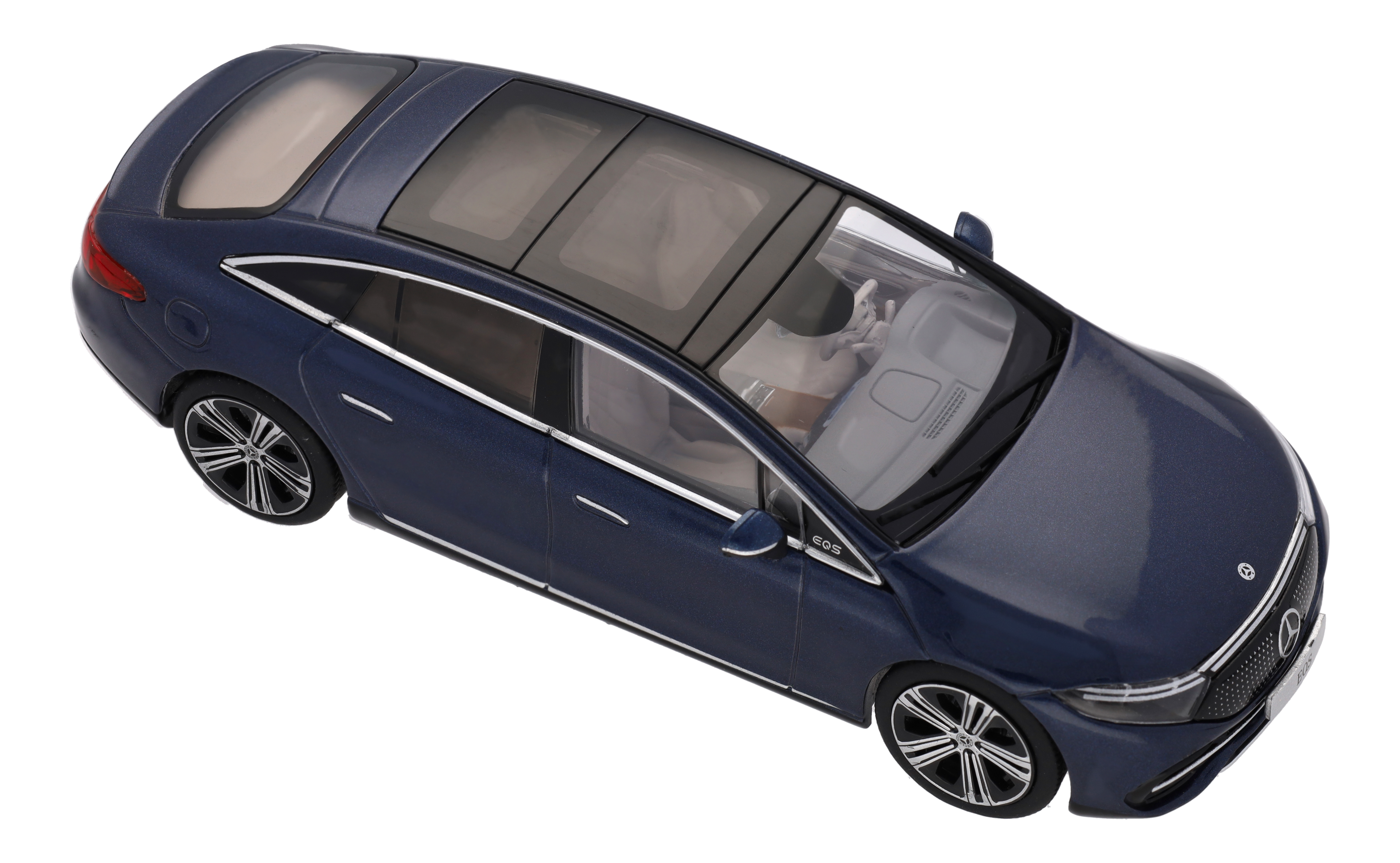 EQS, Limousine, V297 - sodalithblau, Herpa, 1:43 EQS, Limousine, V297 - sodalithblau, Herpa, 1:43