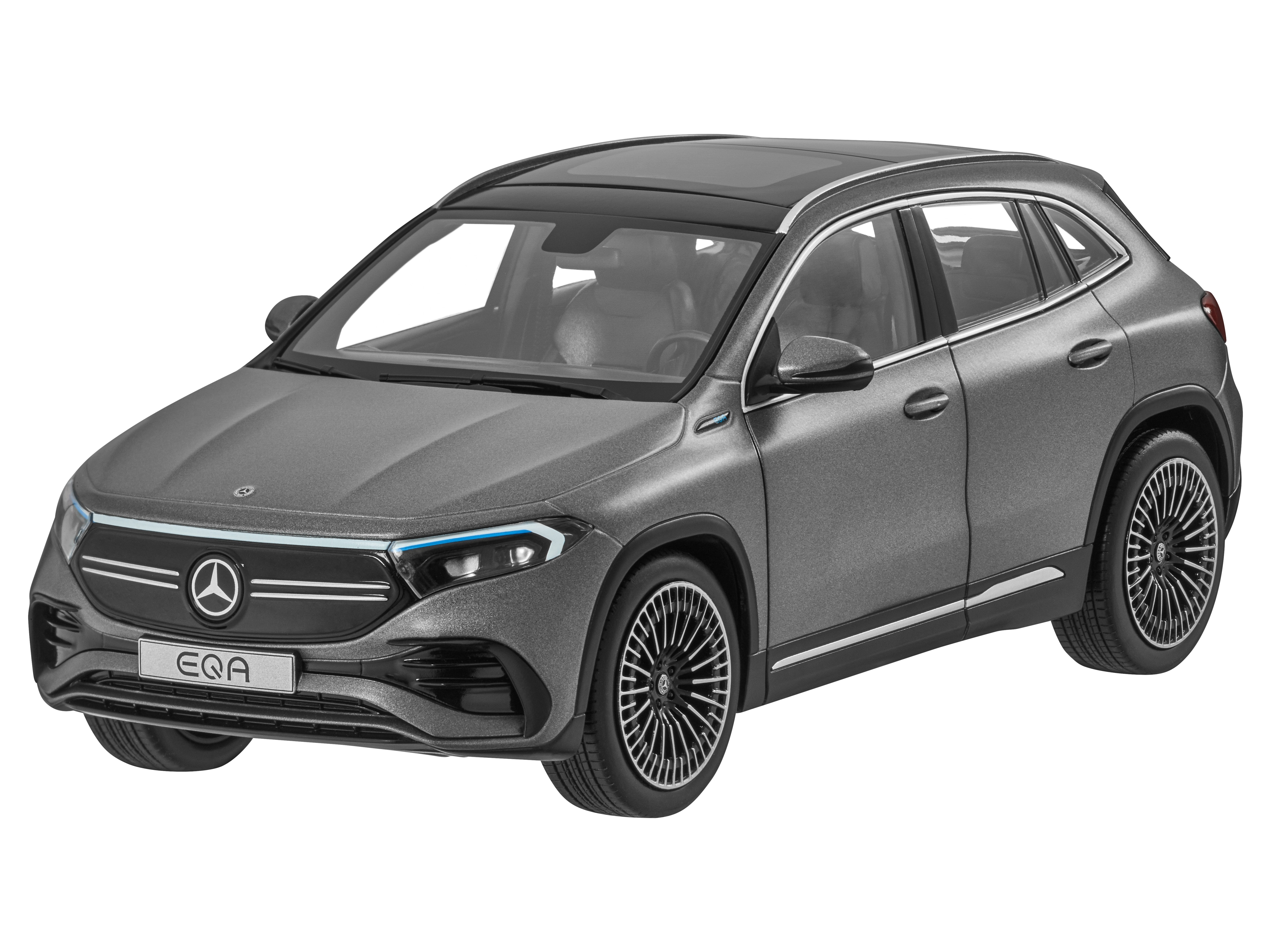 EQA, Offroader, AMG Line, H243 - designo mountaingrau magno, NZG, 1:18 EQA, Offroader, AMG Line, H243 - designo mountaingrau magno, NZG, 1:18
