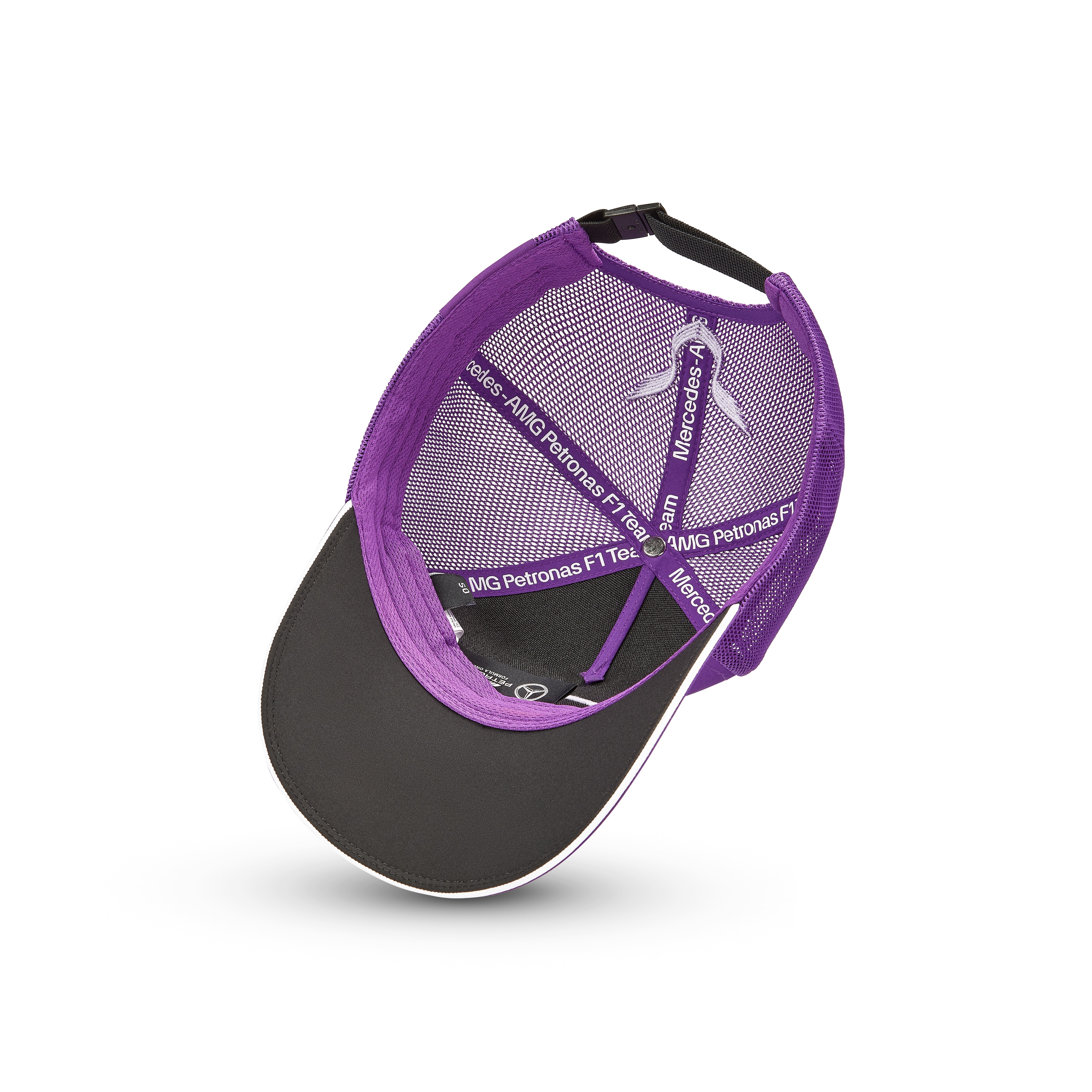 Cap, Lewis Hamilton, Mercedes-AMG F1 - lila, Polyester Cap, Lewis Hamilton, Mercedes-AMG F1 - lila, Polyester