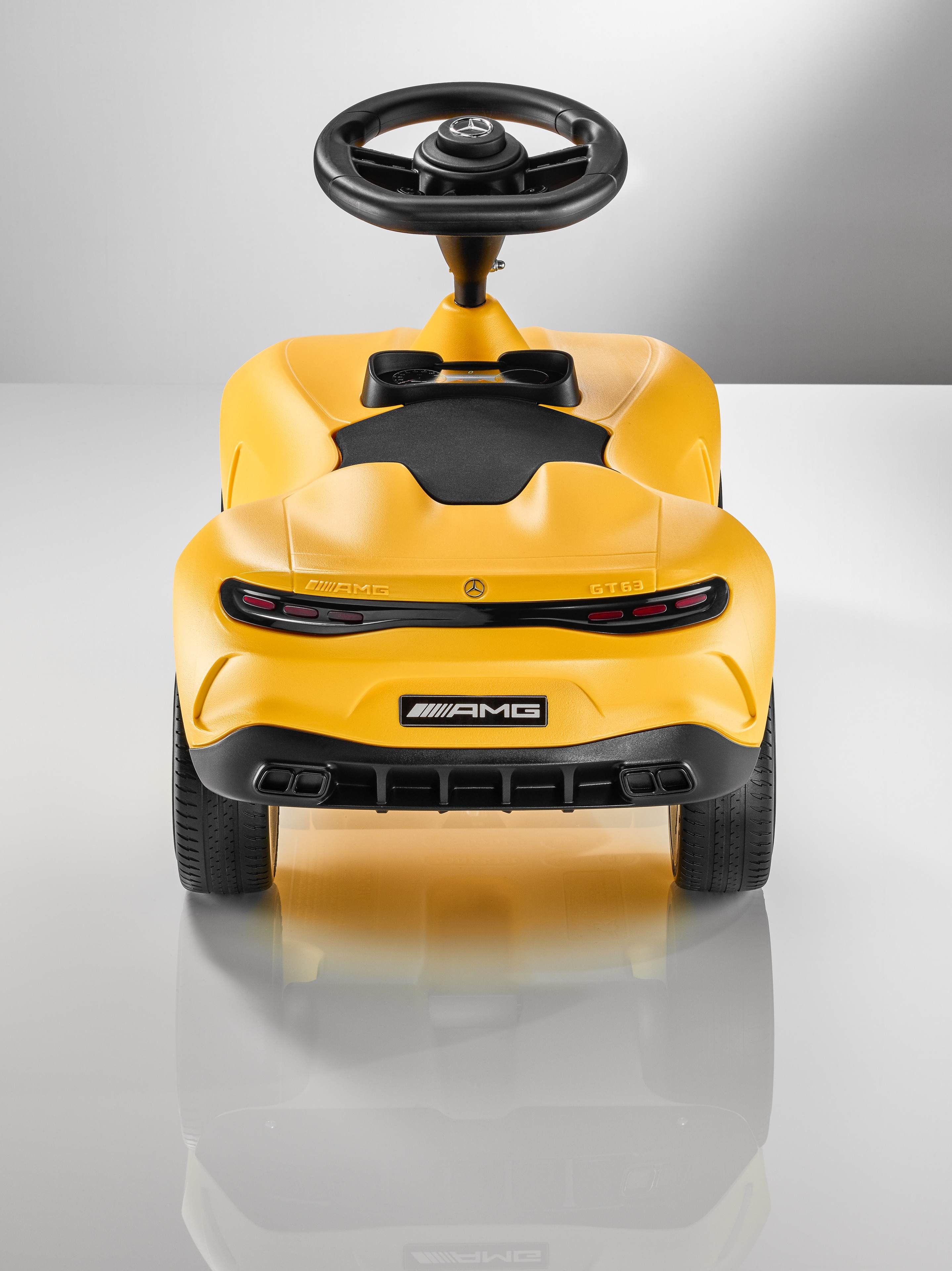 Kinderrutscher Bobby-AMG GT - sonnengelb, BIG Kinderrutscher Bobby-AMG GT - sonnengelb, BIG