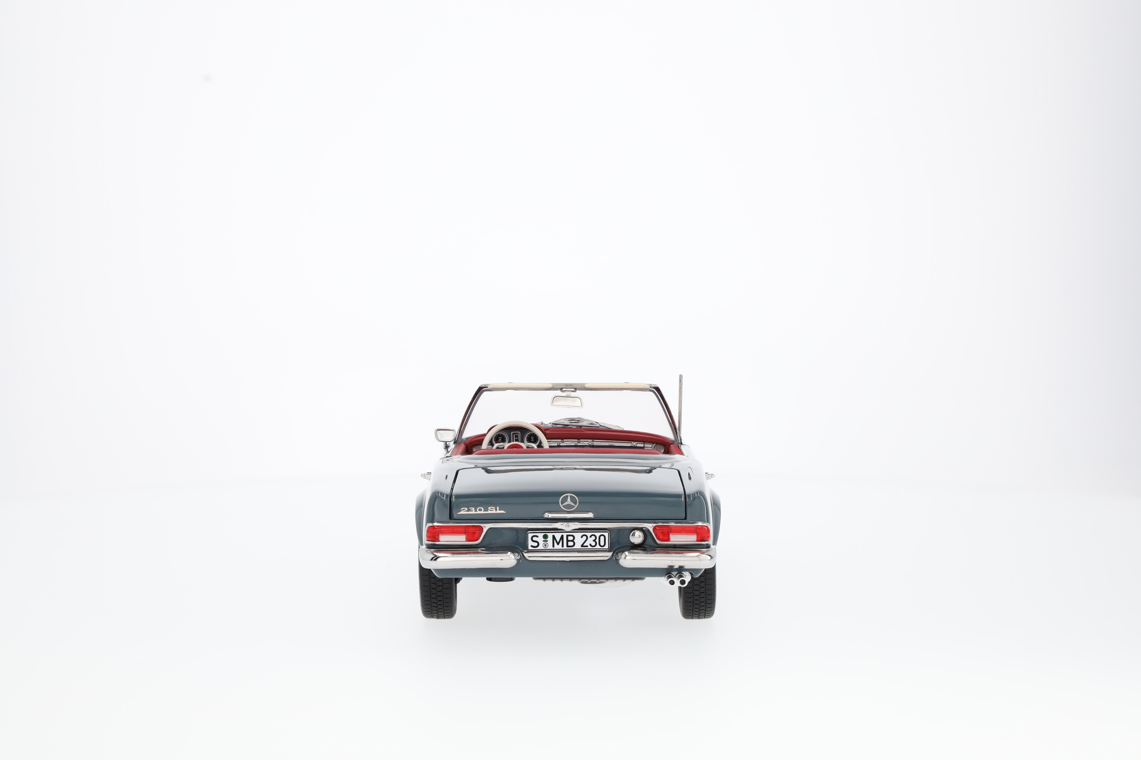 230 SL Pagode W 113 (1963-1967) - blaugrau, Norev, 1:18 230 SL Pagode W 113 (1963-1967) - blaugrau, Norev, 1:18