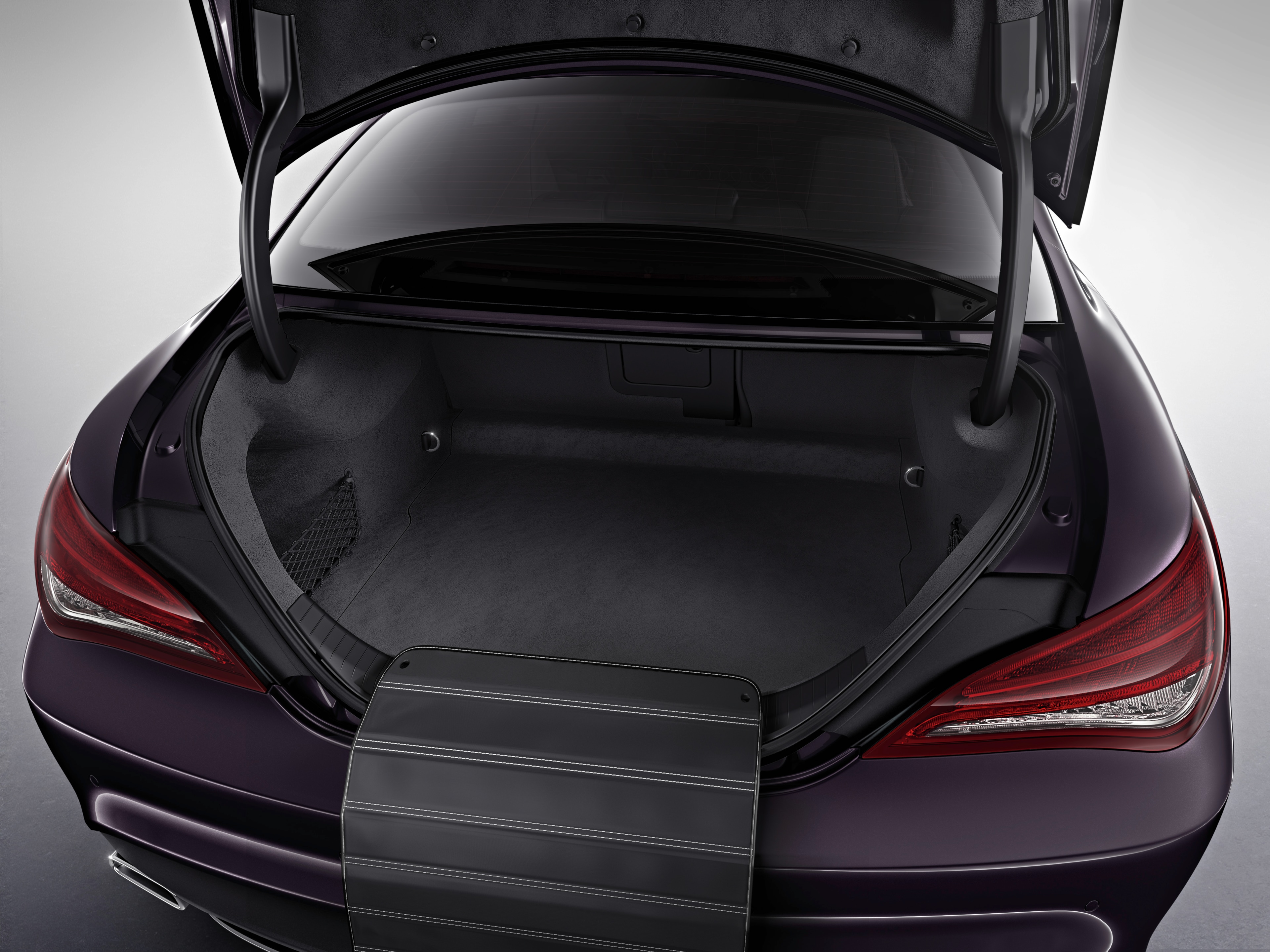 Zick-Zack-Ladekantenschutz - schwarz, Kunststoff / Schaumstoff