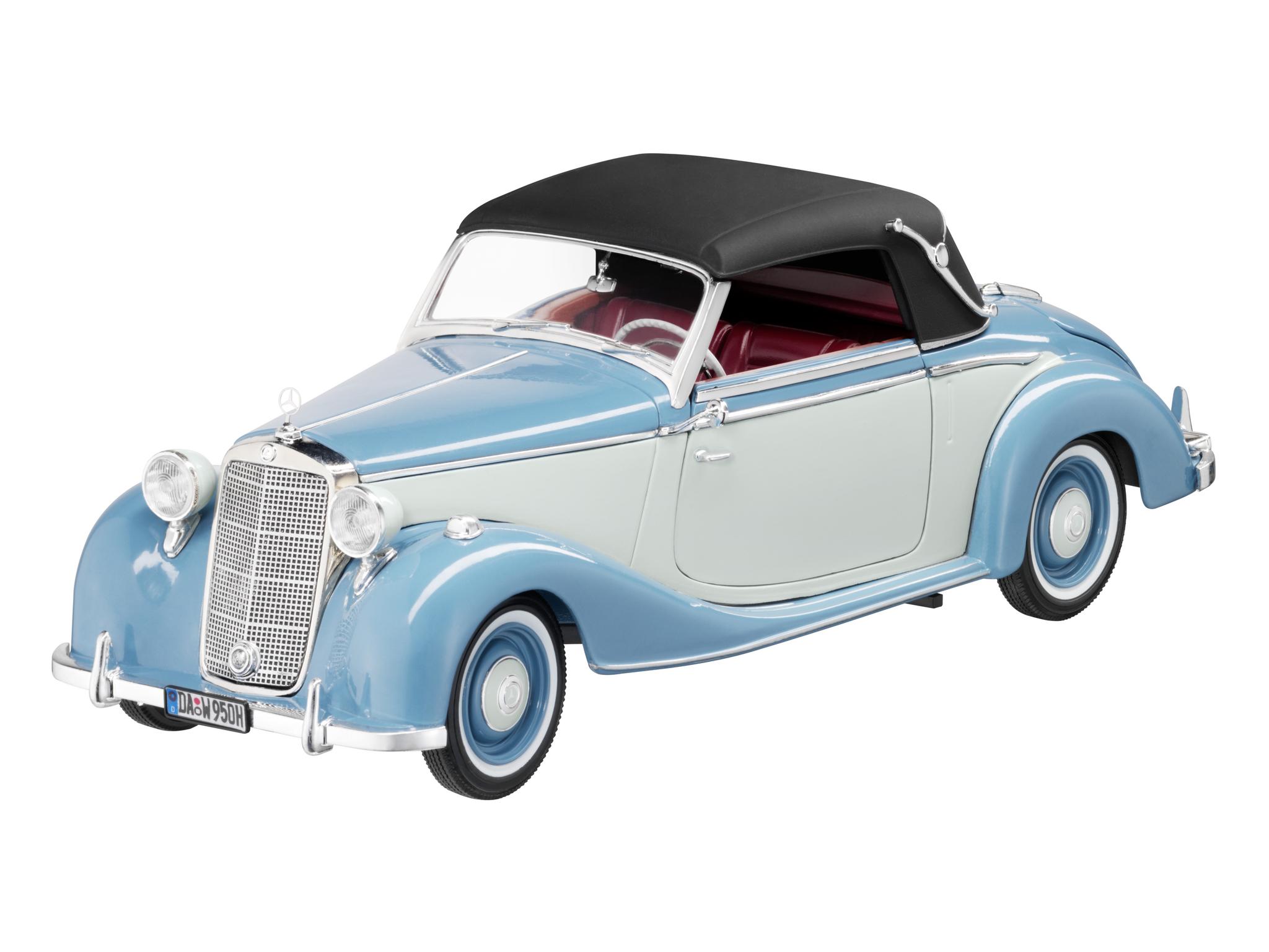 170 S Cabriolet A, W 136, 1949-1951 - blaugrau, 1:18