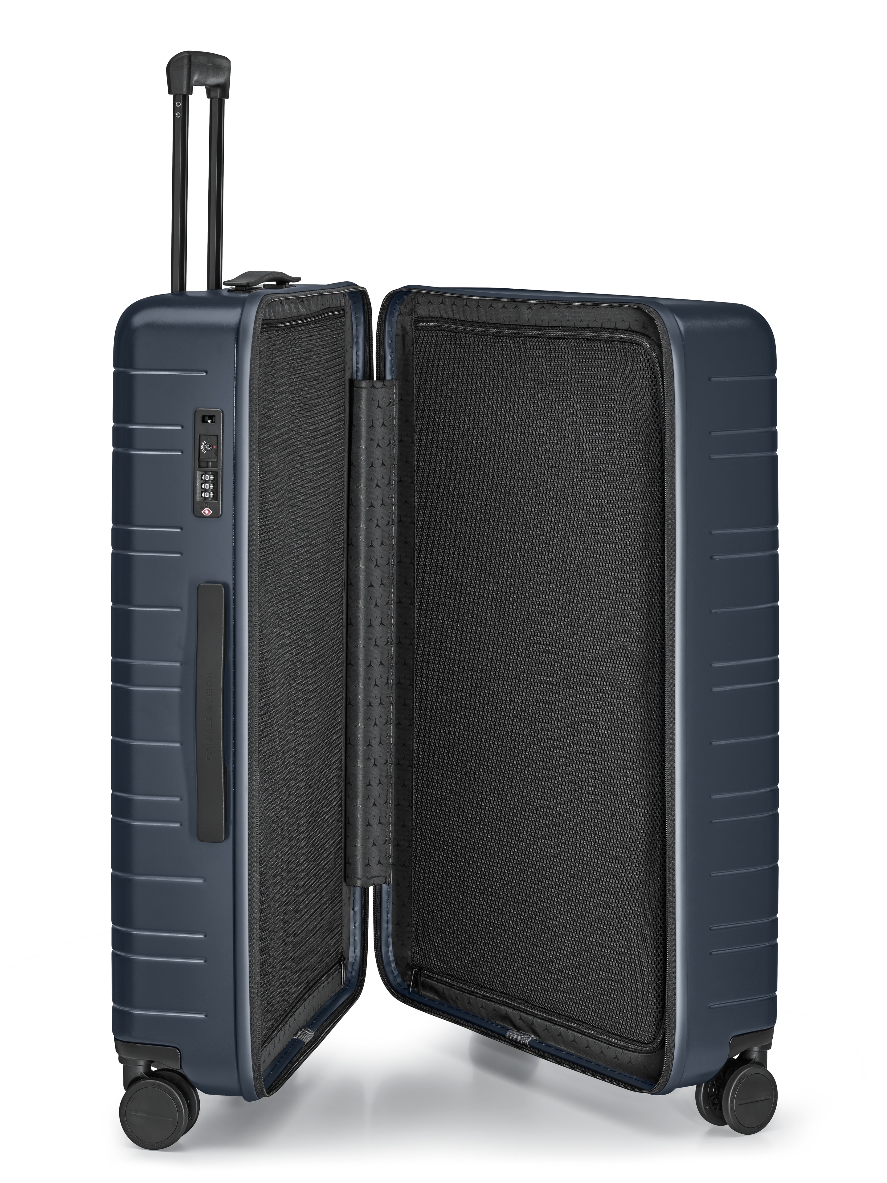 Koffer, H7 - dunkelblau, Polycarbonat / Polyester, HORIZN STUDIOS, 90 l Koffer, H7 - dunkelblau, Polycarbonat / Polyester, HORIZN STUDIOS, 90 l